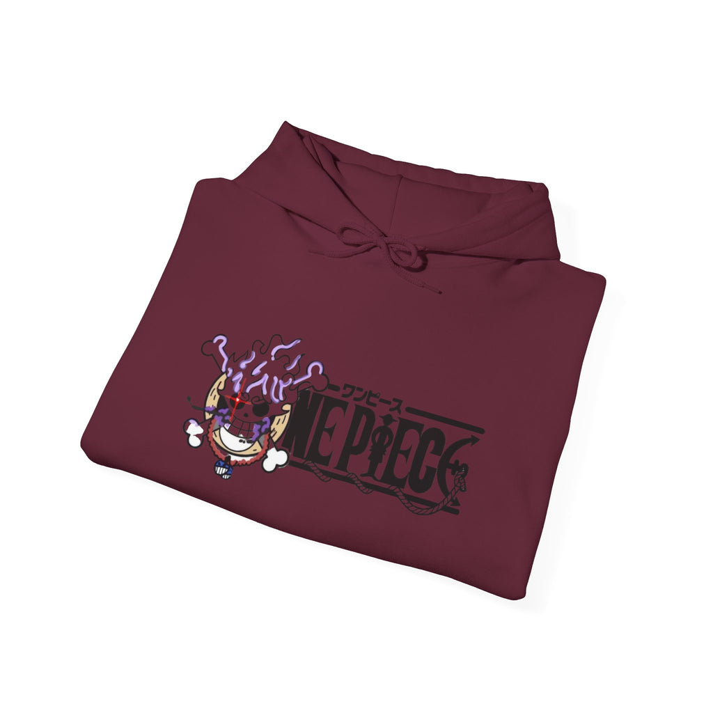 One Piece Skull Logo Hoodie — Anime Pirate Crew Pullover