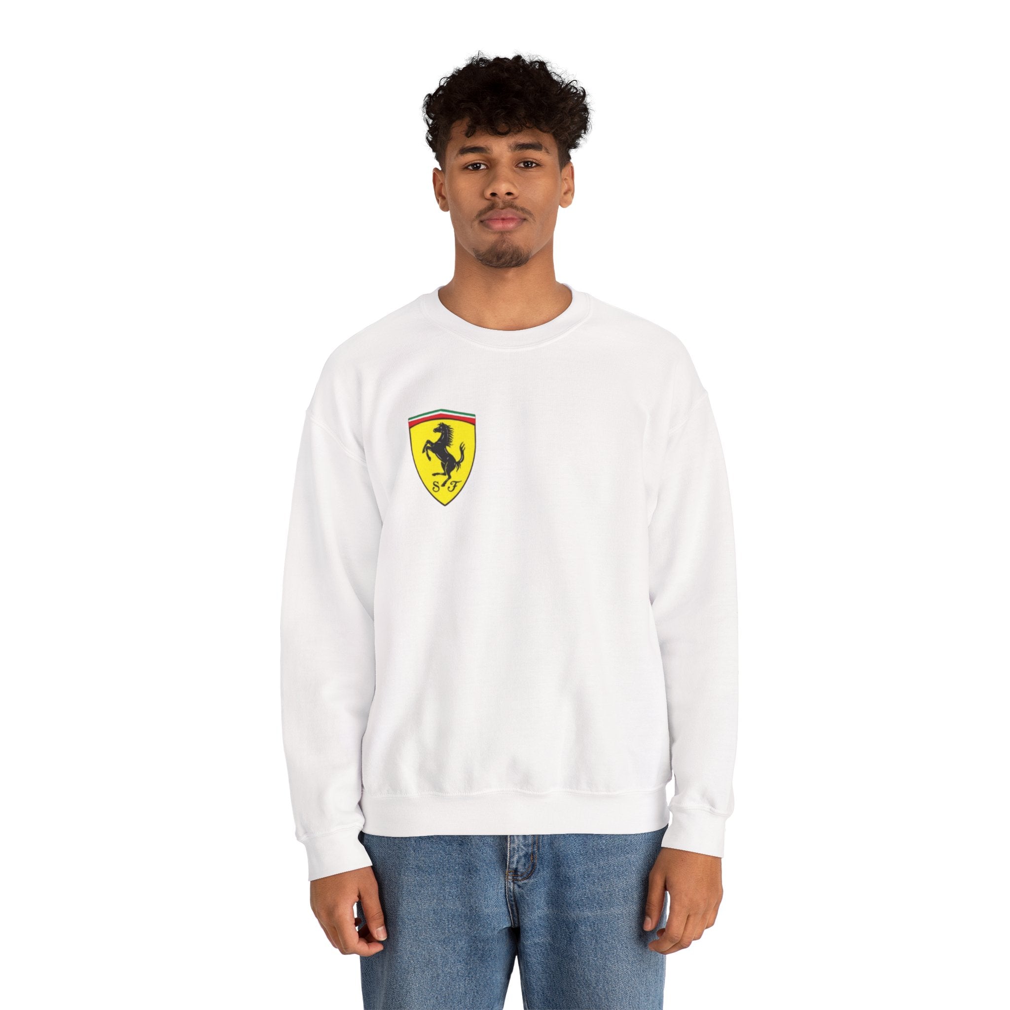 Ferrari Vintage Shield Crewneck Sweatshirt