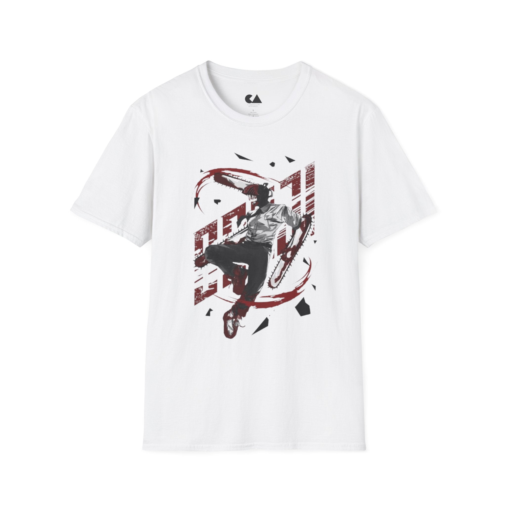 Chainsaw Man Graphic T-Shirt — Denji Devil Hunter Anime Tee