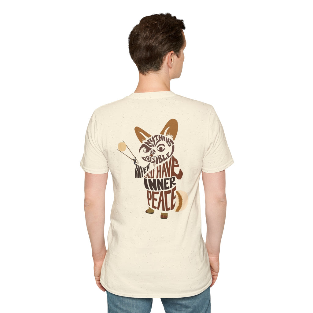 Kung Fu Panda Logo T-Shirt — Retro Martial Arts Graphic Tee