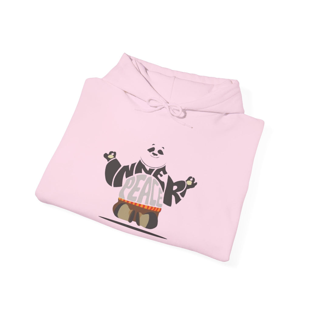 Peace Panda Hoodie — Cute Meditation Panda Graphic Pullover | Kung Fu Panda