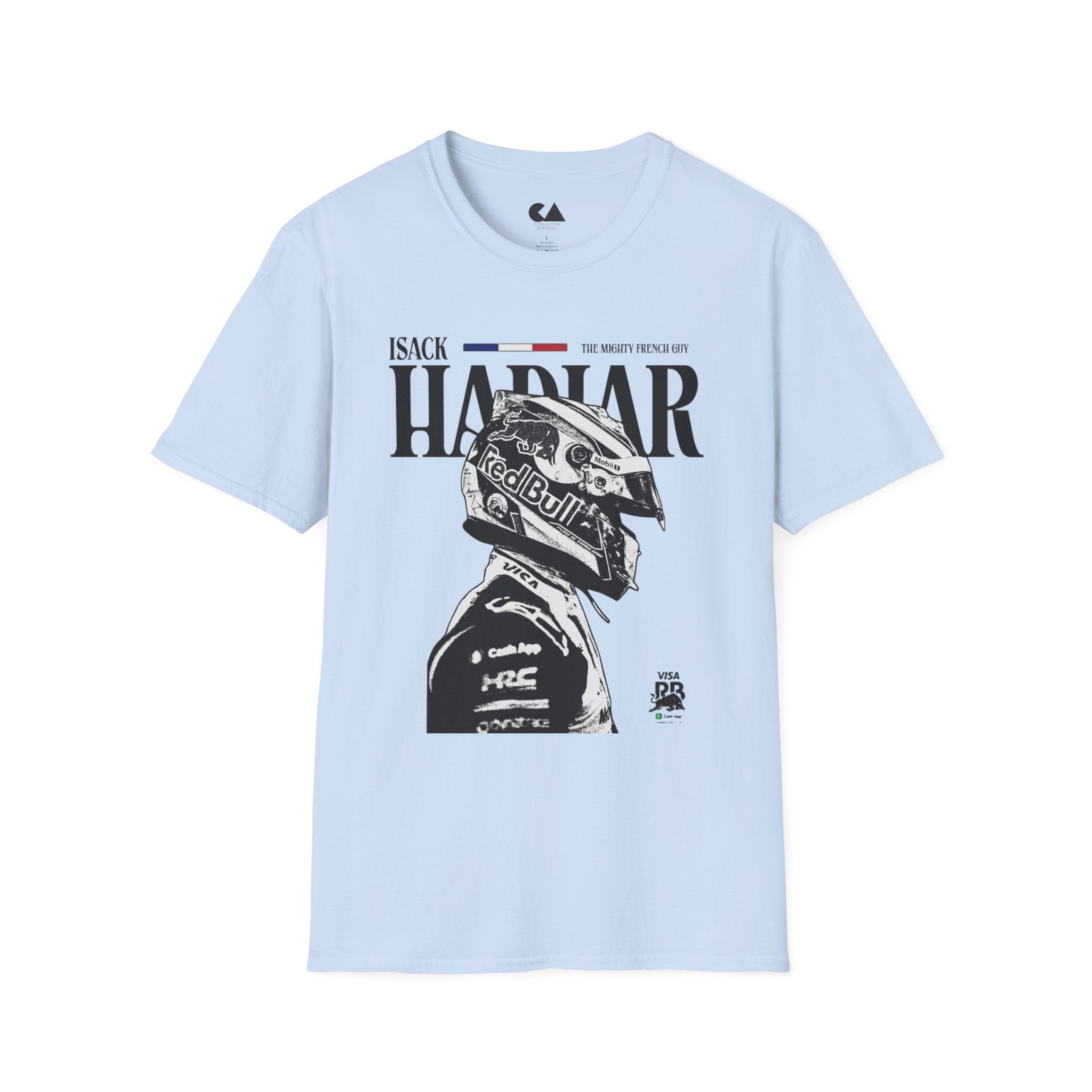 Isack Hadjar inspired T shirt | formula 1 | Red Bull Racing
