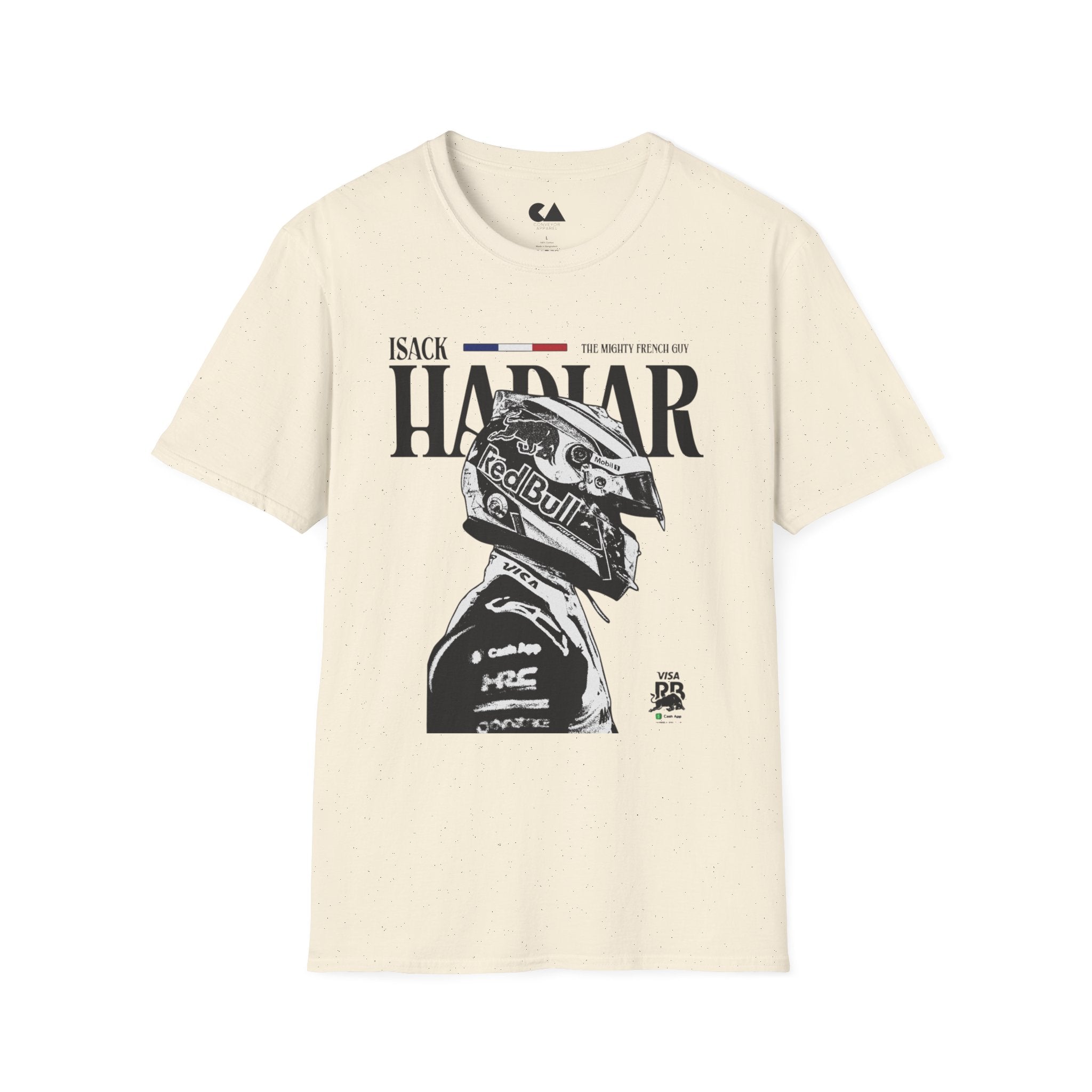 Isack Hadjar inspired T shirt | formula 1 | Red Bull Racing