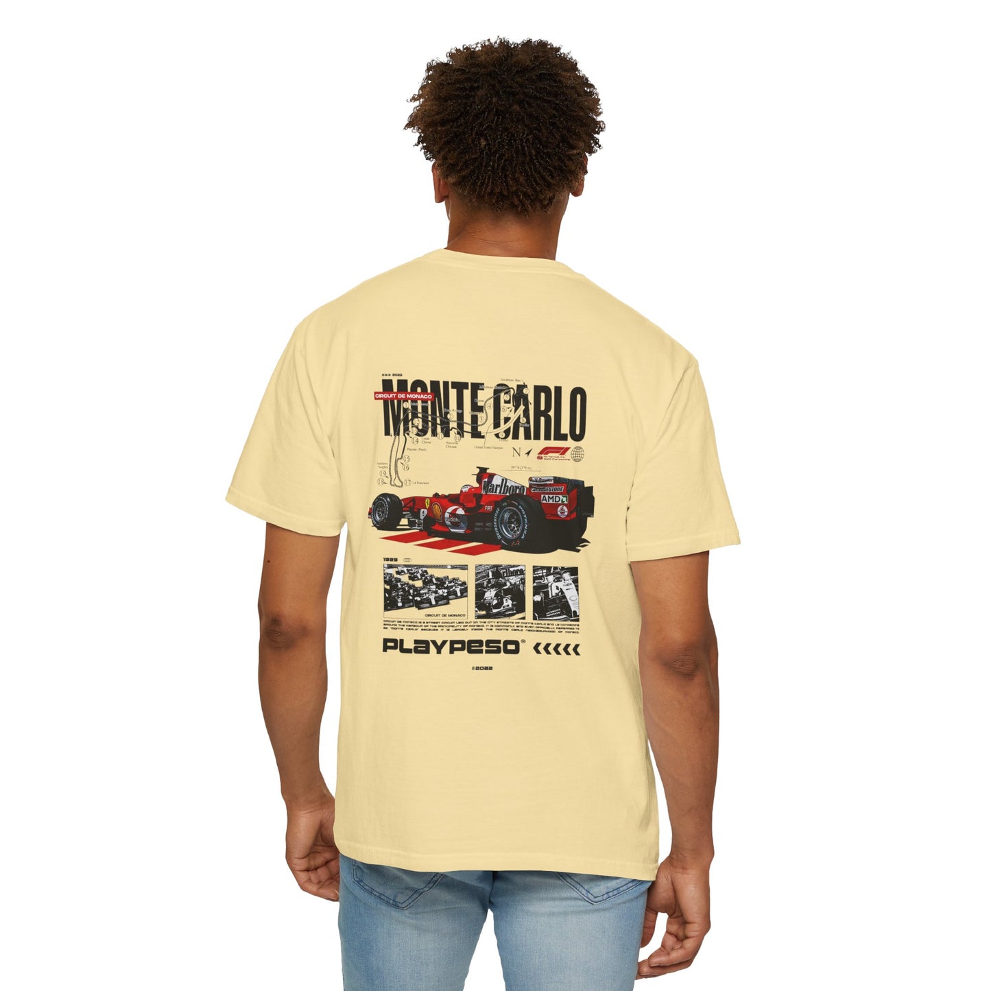 Racing Circuit T-shirt - Monte Carlo Racing Fans Dream