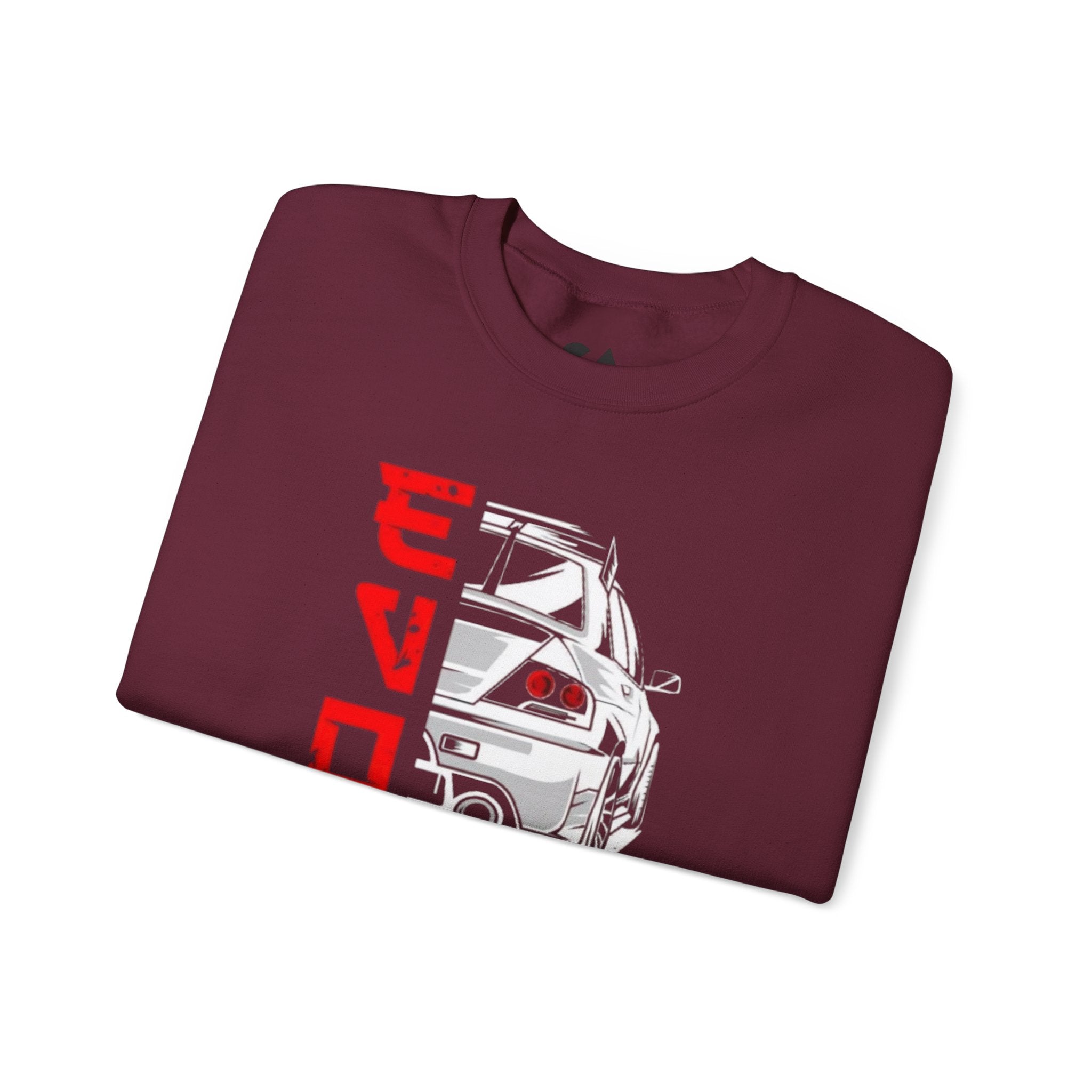 Evolution IV Racer Crewneck Sweatshirt — JDM Street Racing Graphic