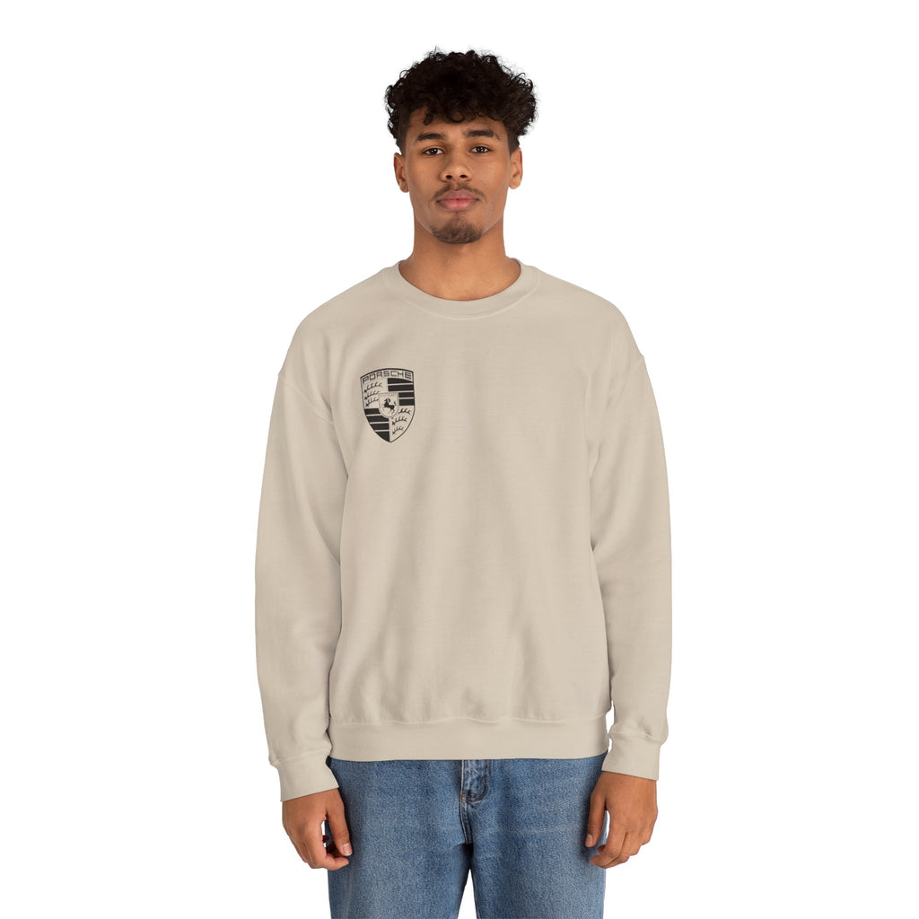 Porsche Graphic Crewneck Sweatshirt — Rear 911 GT3 Design