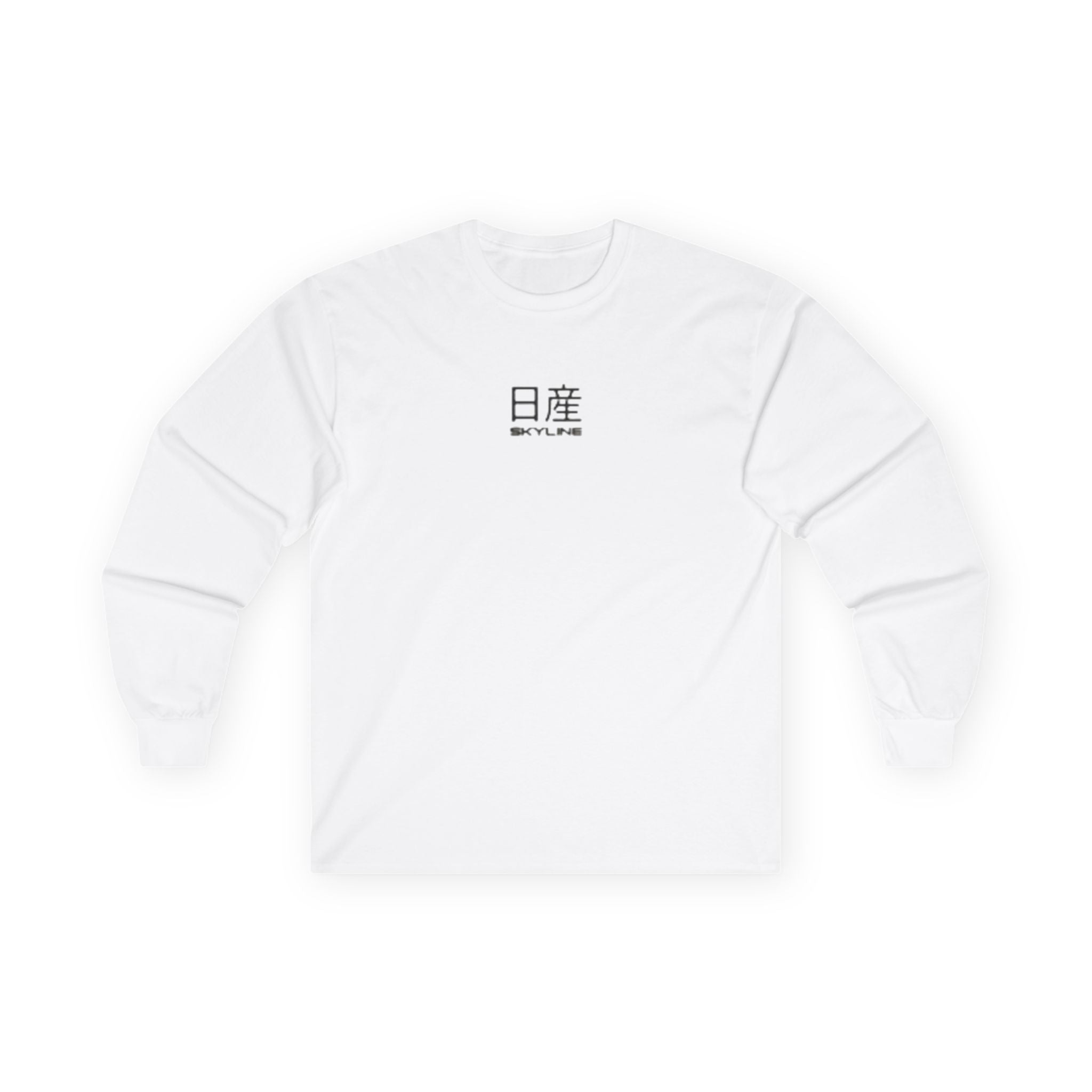 Nissan Skyline Graphic Long Sleeve Tee — 'Elevate Your Drive' Car Enthusiast Shirt