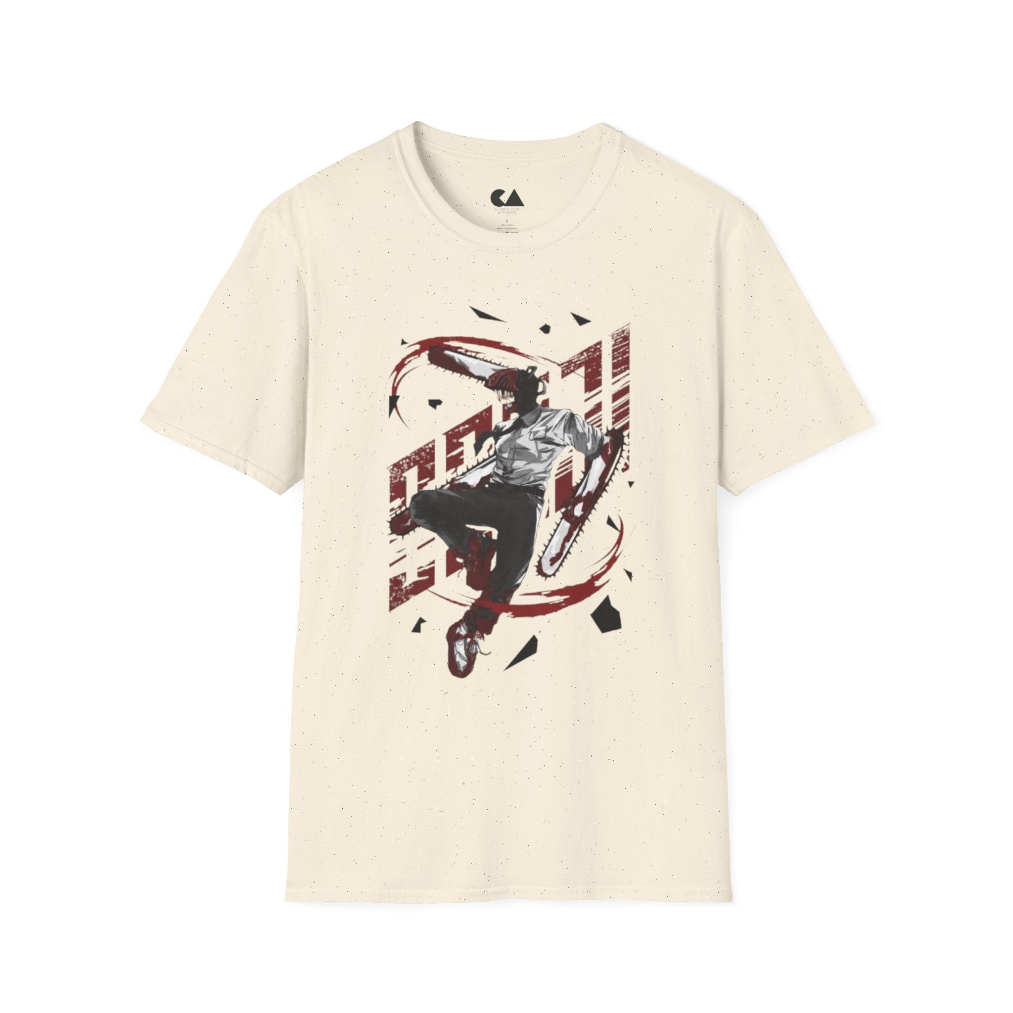 Chainsaw Man Graphic T-Shirt — Denji Devil Hunter Anime Tee
