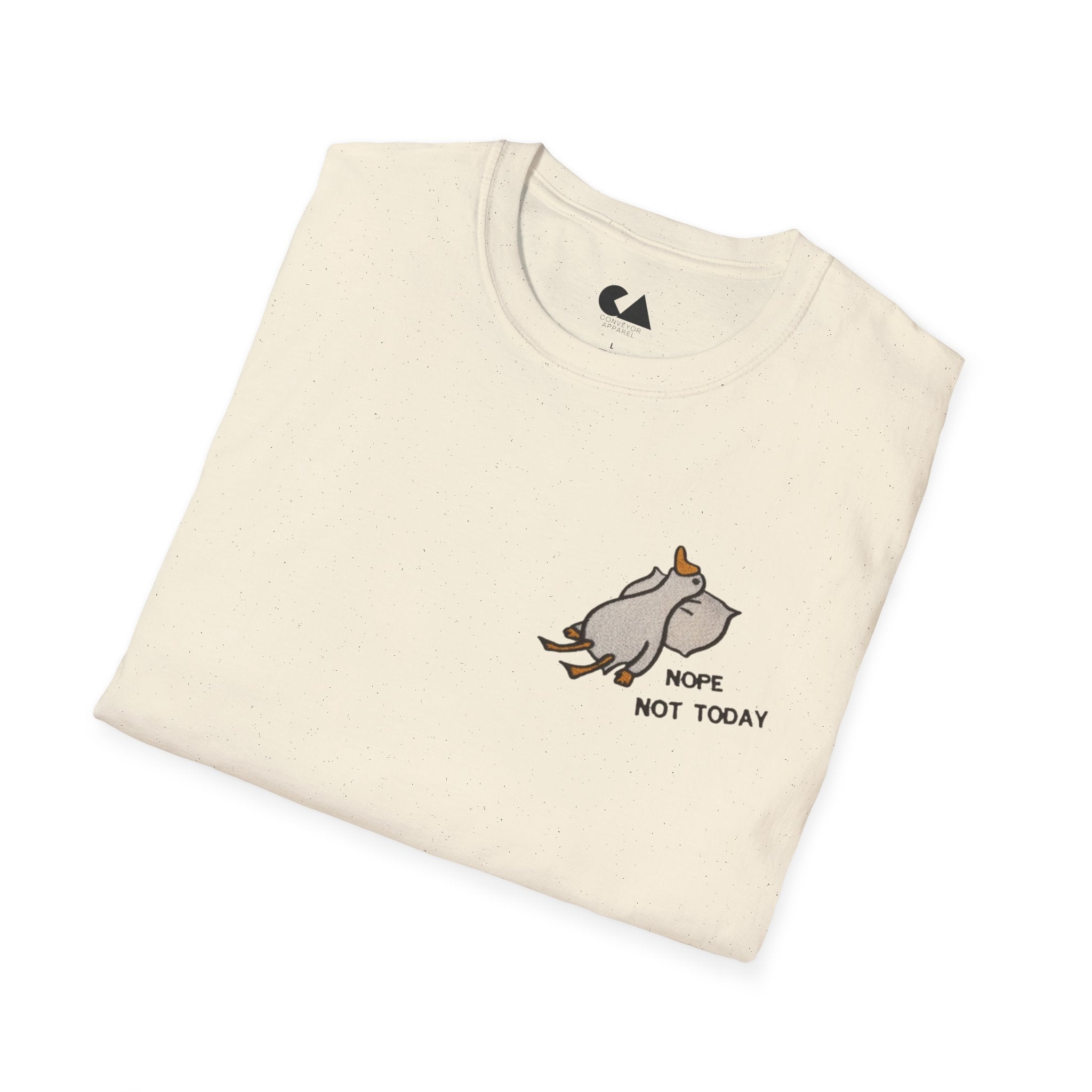 T-Shirt — Cute Duck Pair "Not Today" Graphic Tee