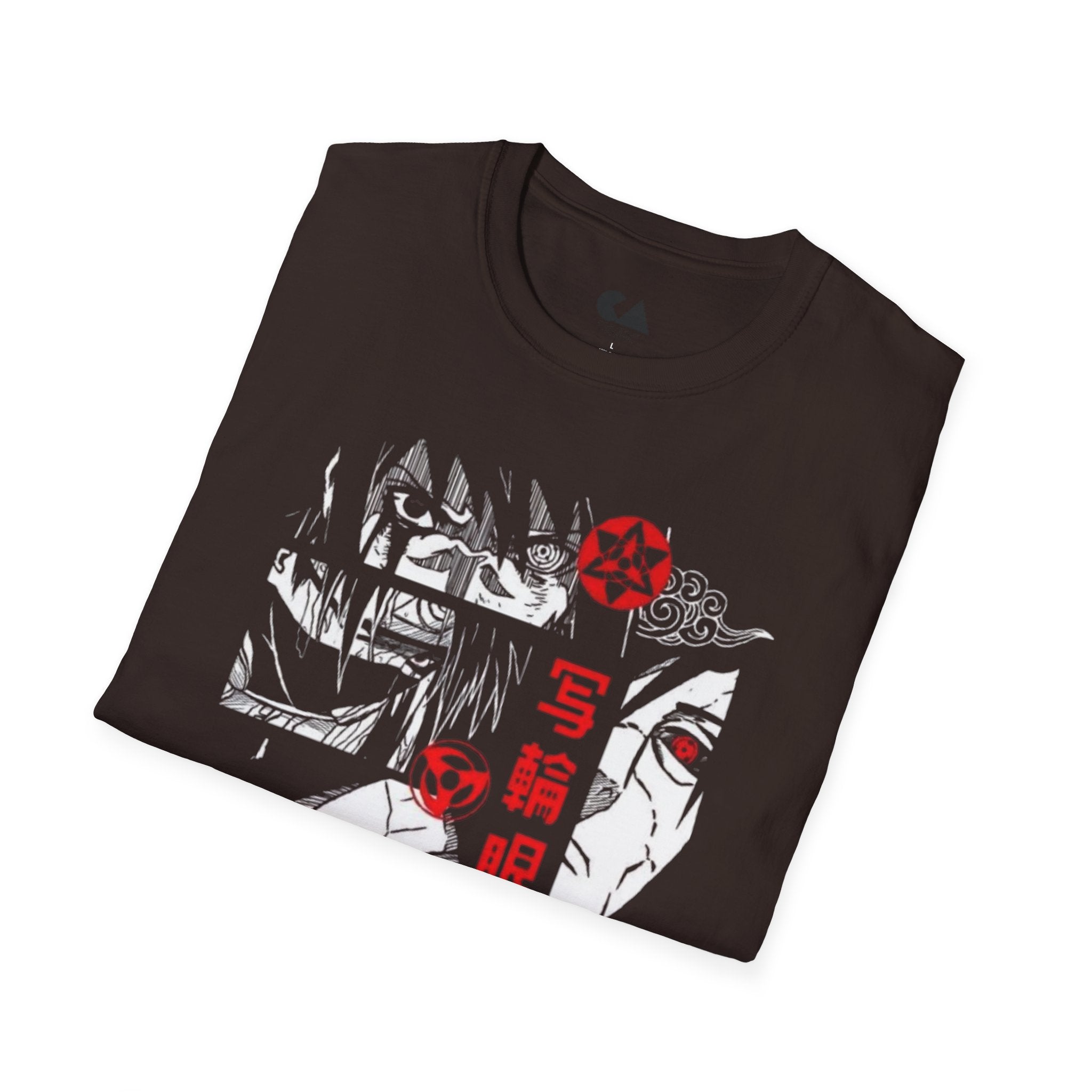 Uchiha Sharingan Anime T‑Shirt — Itachi & Sasuke Graphic Tee