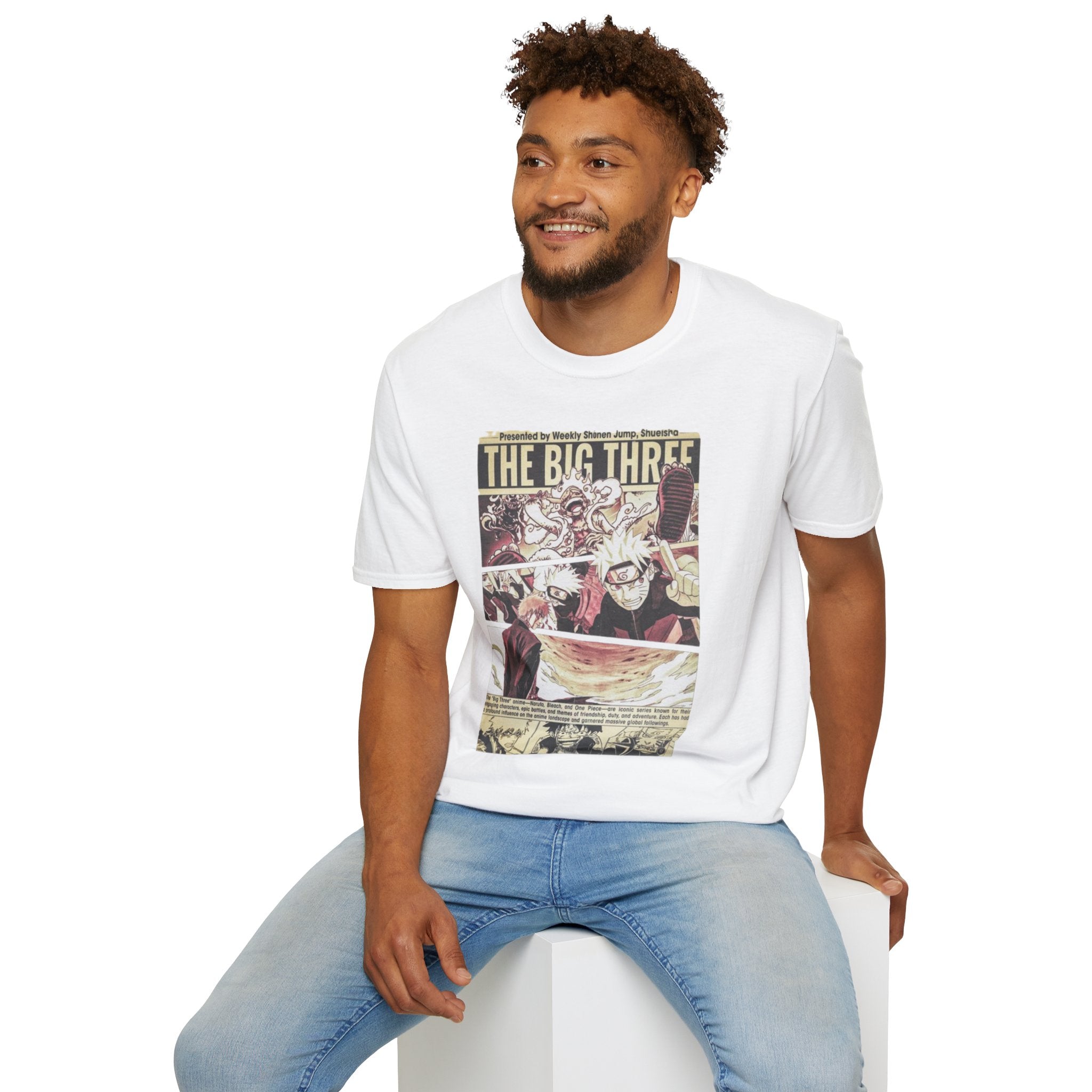 The Big Three Anime Tee