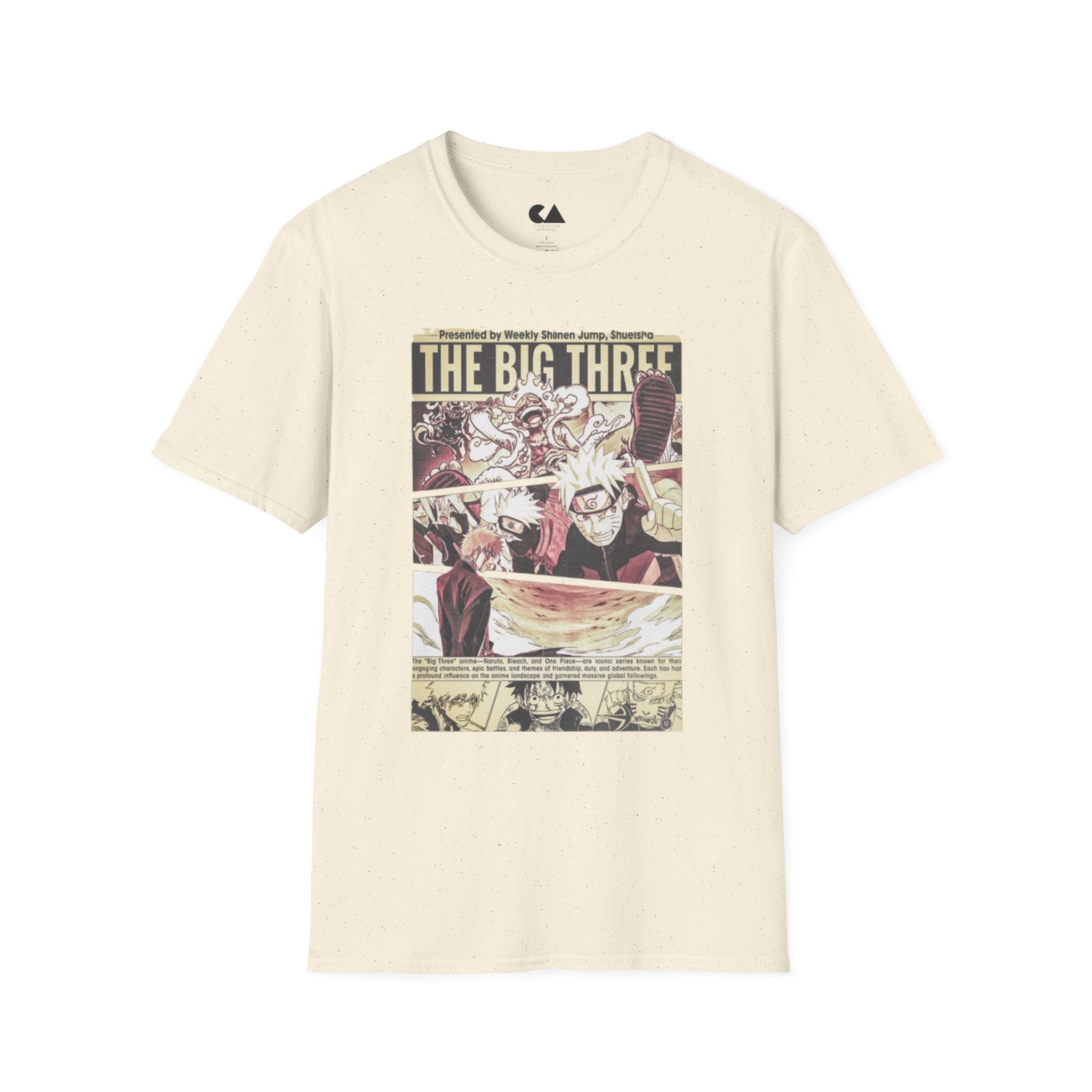 The Big Three Anime Tee