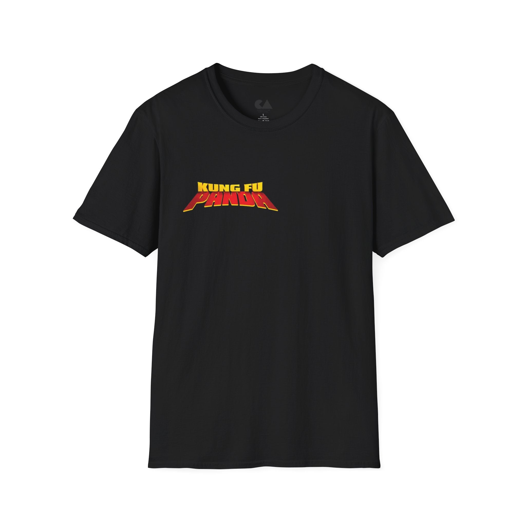 Kung Fu Panda Logo T-Shirt — Retro Martial Arts Graphic Tee
