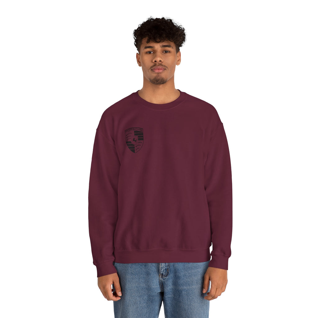 Porsche Graphic Crewneck Sweatshirt — Rear 911 GT3 Design