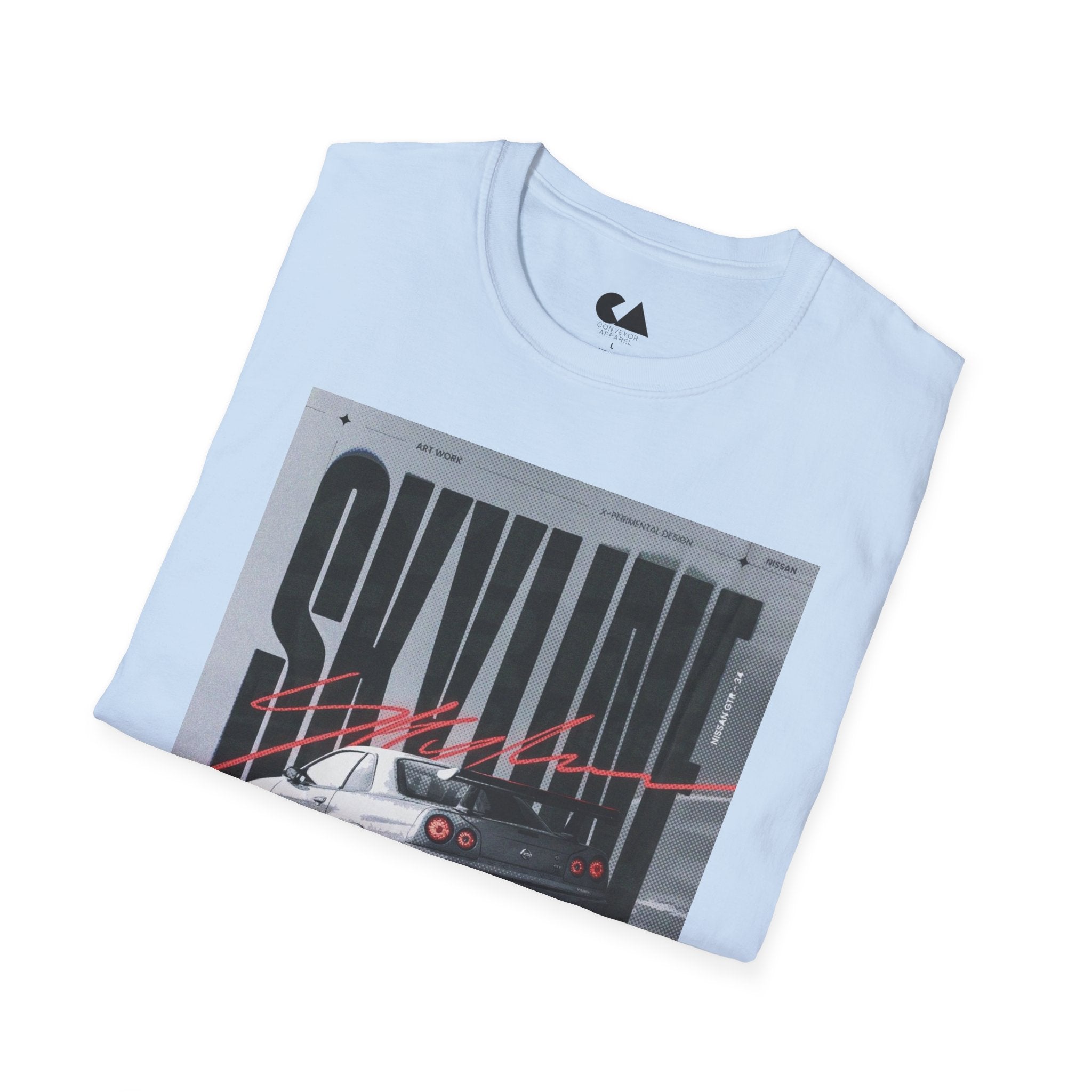 Silvlne Drift Car Graphic T-Shirt — Retro Racing Streetwear