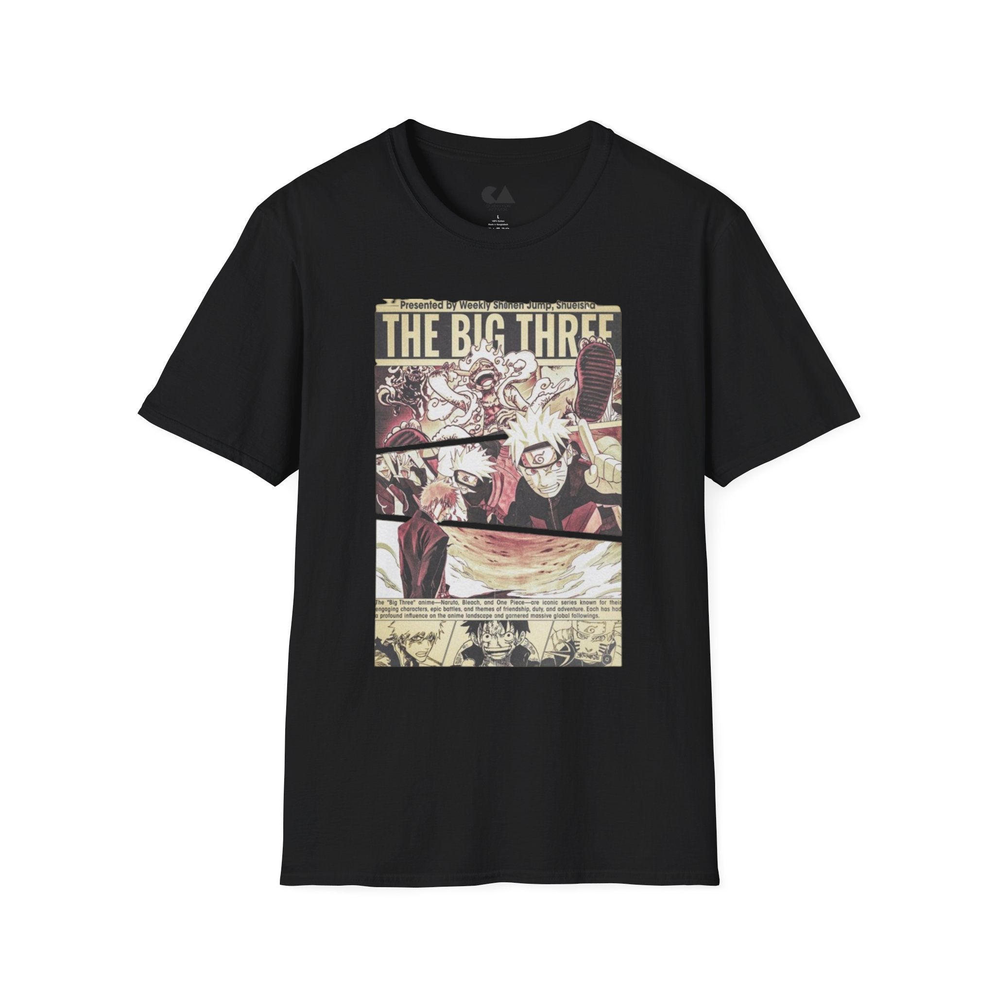 The Big Three Anime Tee