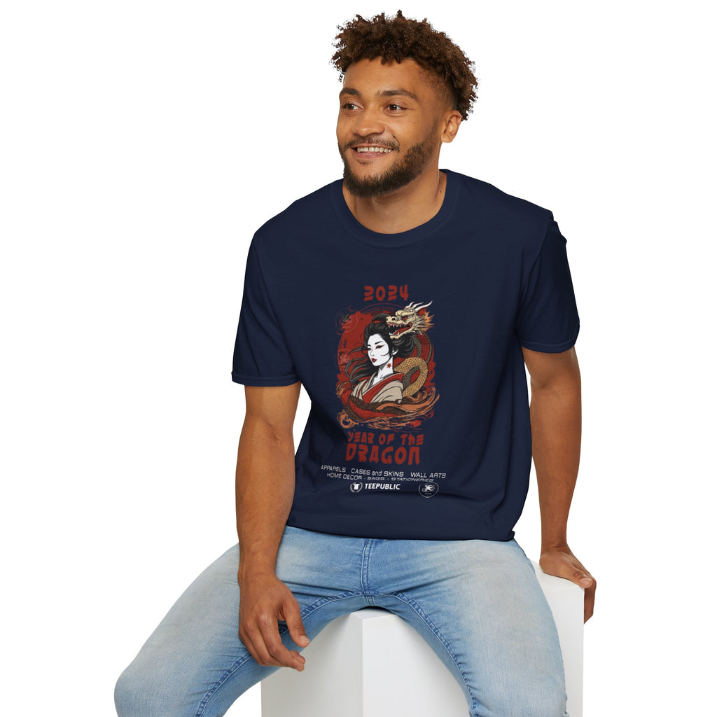 2024 Year of the Dragon Geisha T-Shirt