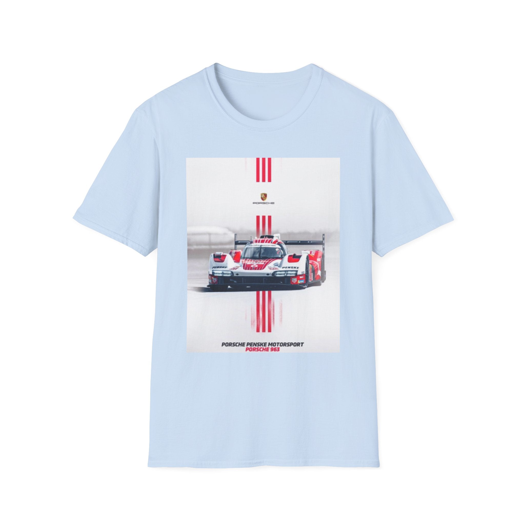 Racing Car Graphic T-Shirt — Vintage Porsche Motorsport Design