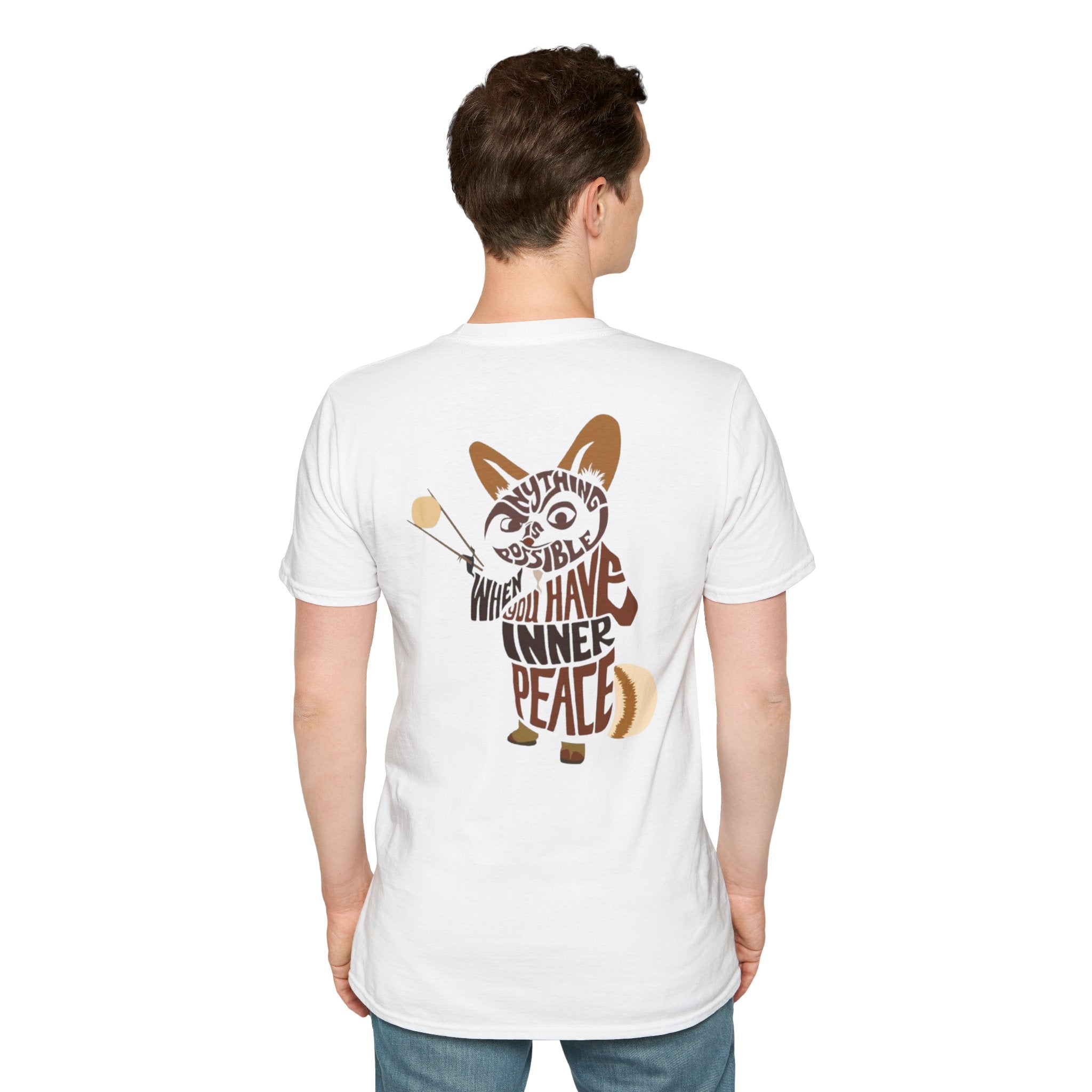 Kung Fu Panda Logo T-Shirt — Retro Martial Arts Graphic Tee