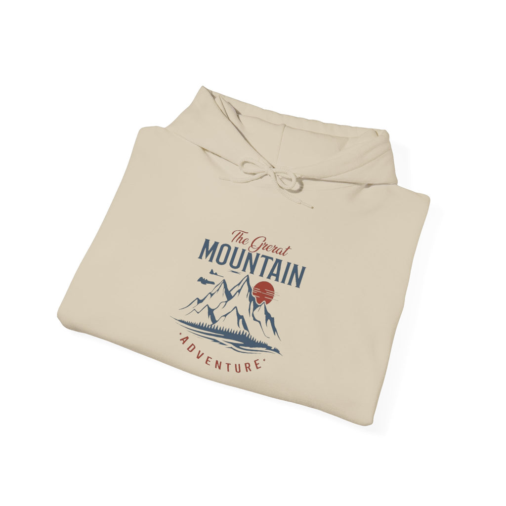 Mountain Adventure Hoodie — The Great Mountain Graphic Pullover