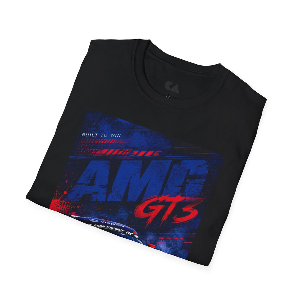 AMG GTS Racing Tee — Built to Win Sports Car Graphic T-Shirt | Nurburgering