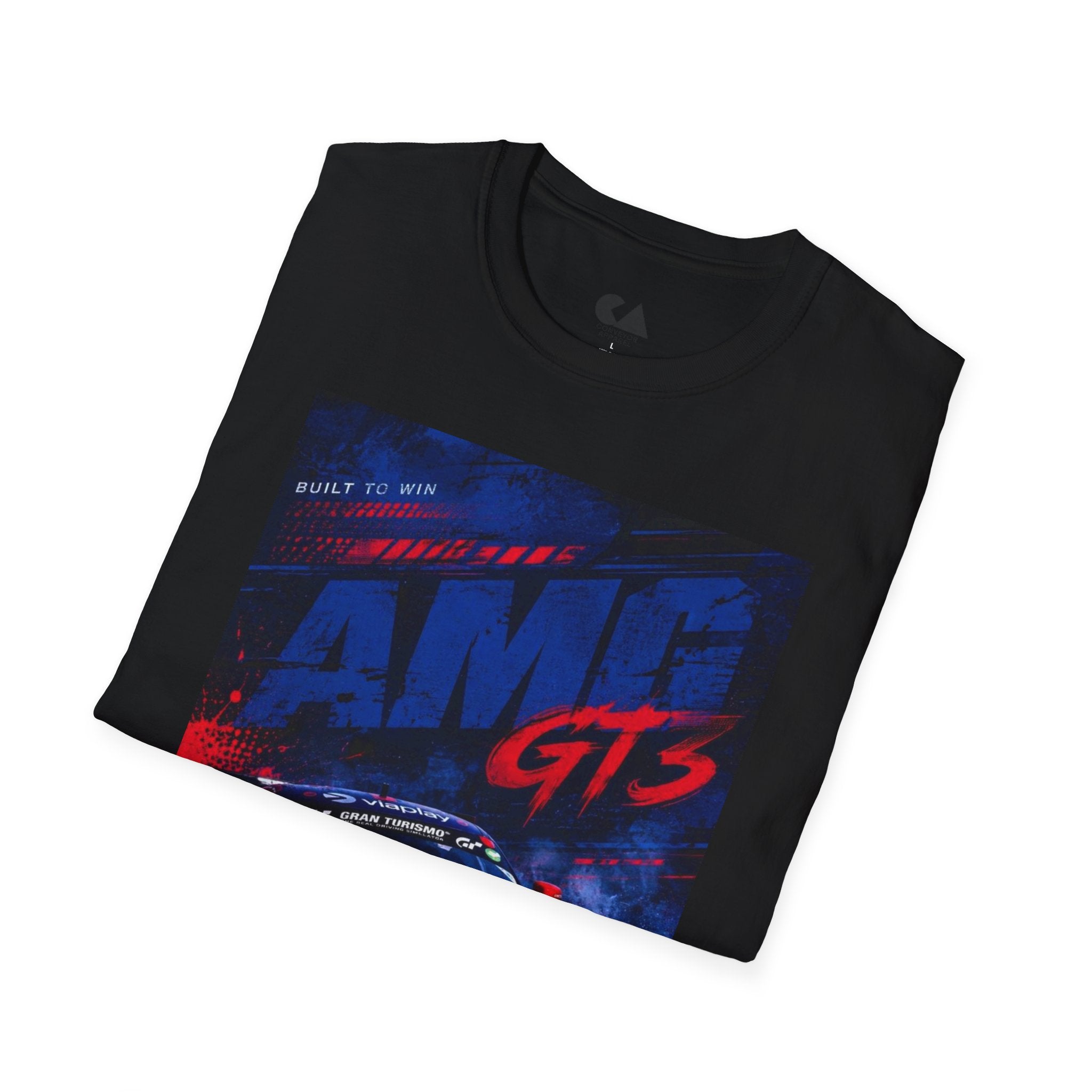AMG GTS Racing Tee — Built to Win Sports Car Graphic T-Shirt | Nurburgering