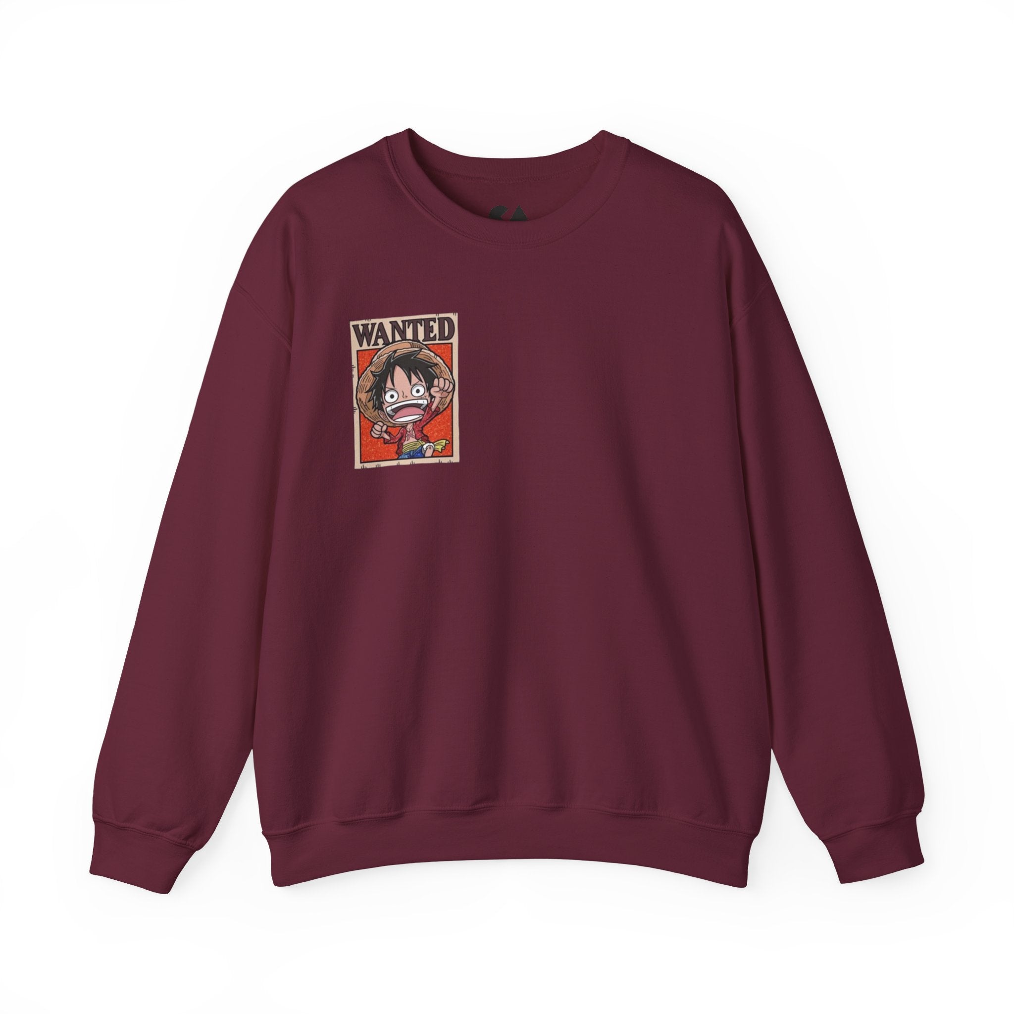 Wanted Poster Sweatshirt — Monkey D Luffy Graphic Crewneck