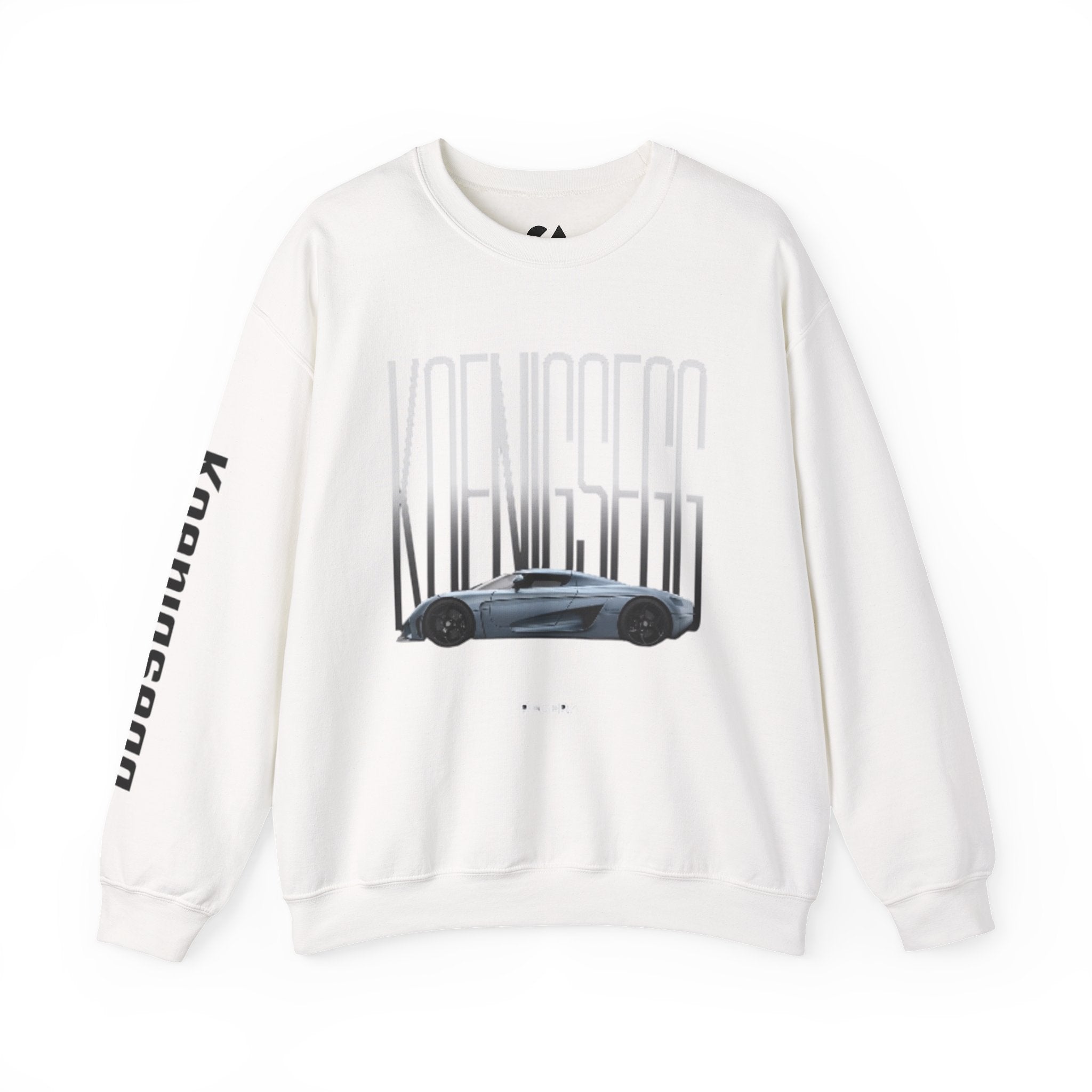 Koenigsegg Regera Crewneck Sweatshirt — Hypercar Graphic Pullover