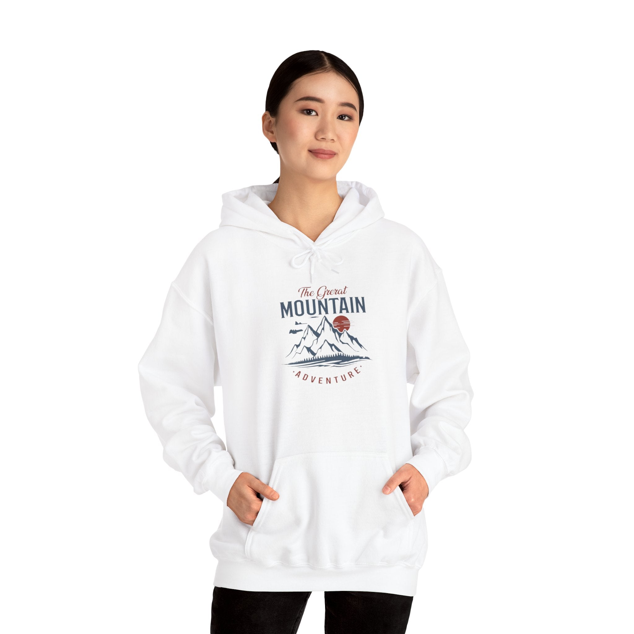 Mountain Adventure Hoodie — The Great Mountain Graphic Pullover
