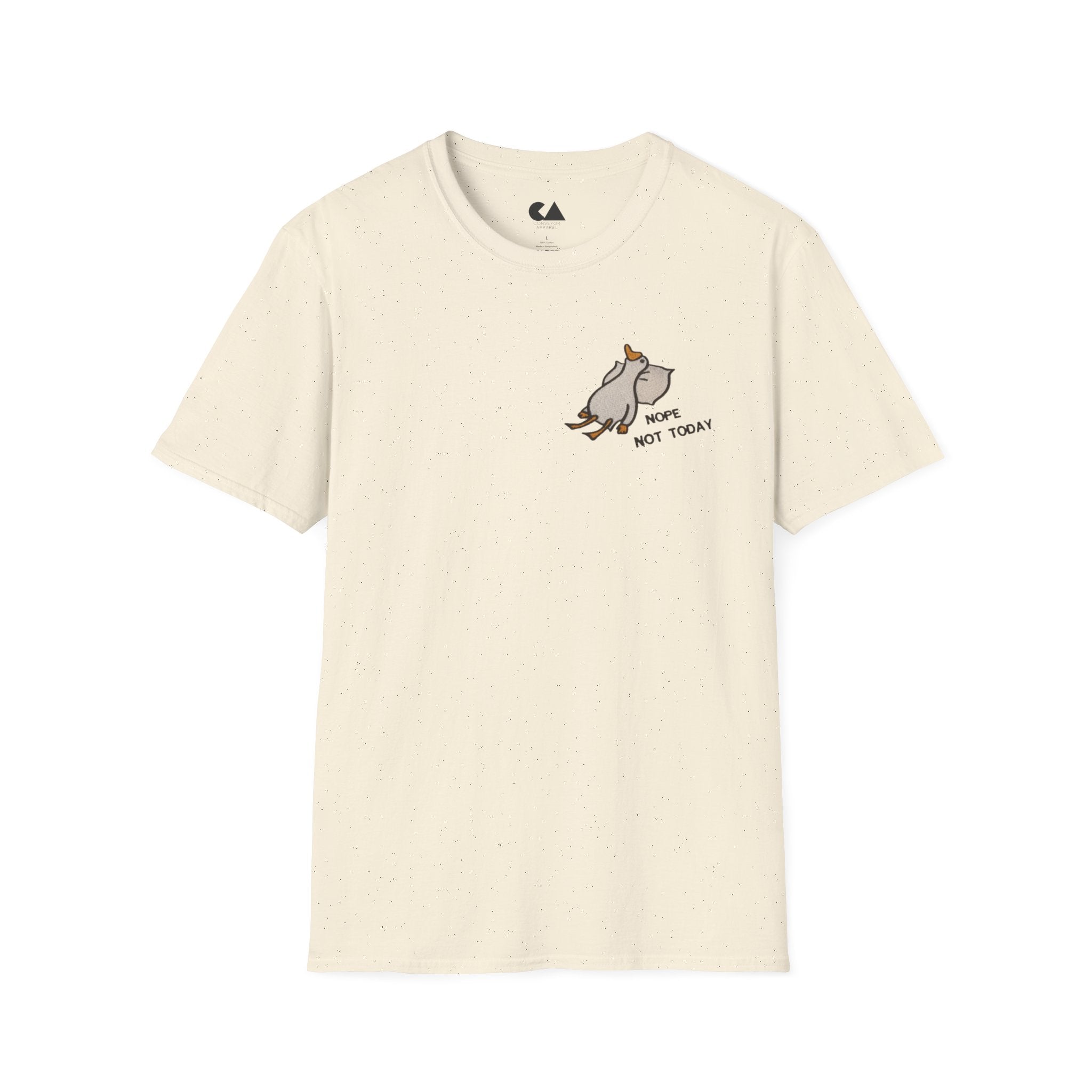 T-Shirt — Cute Duck Pair "Not Today" Graphic Tee