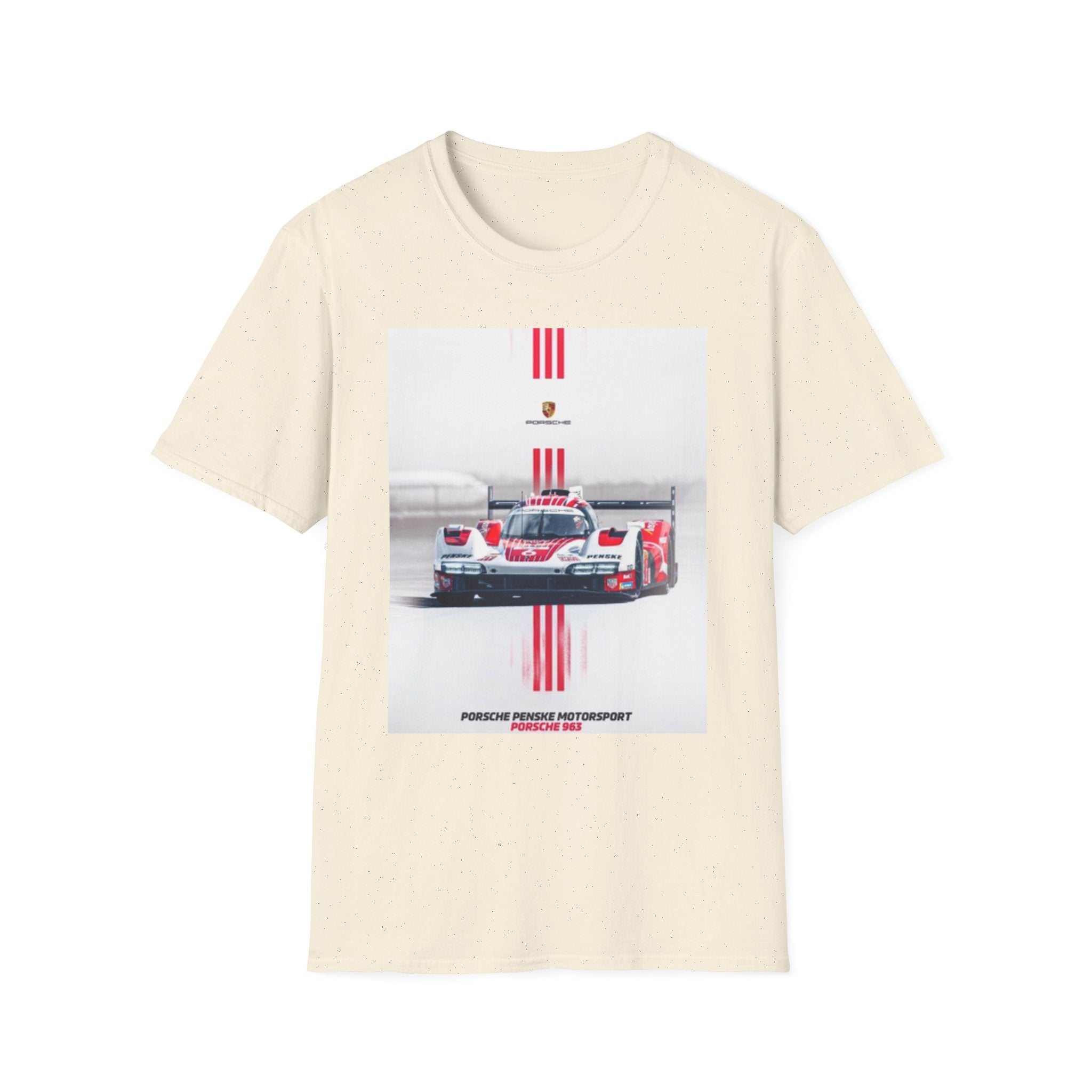 Racing Car Graphic T-Shirt — Vintage Porsche Motorsport Design