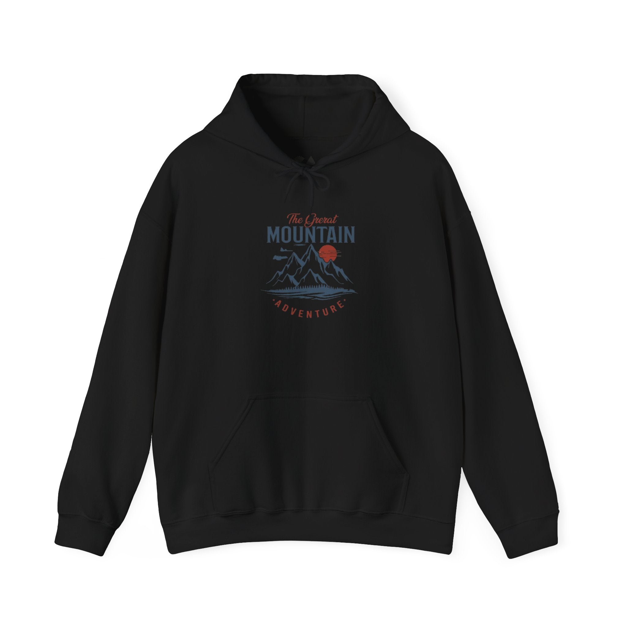 Mountain Adventure Hoodie — The Great Mountain Graphic Pullover