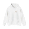 Minimal Running Duck Hoodie — Small Chest Illustration Sweatshirt