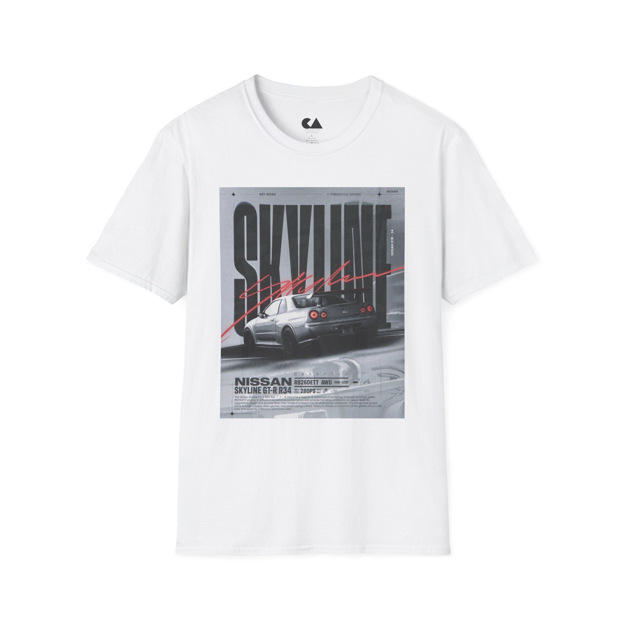 Silvlne Drift Car Graphic T-Shirt — Retro Racing Streetwear
