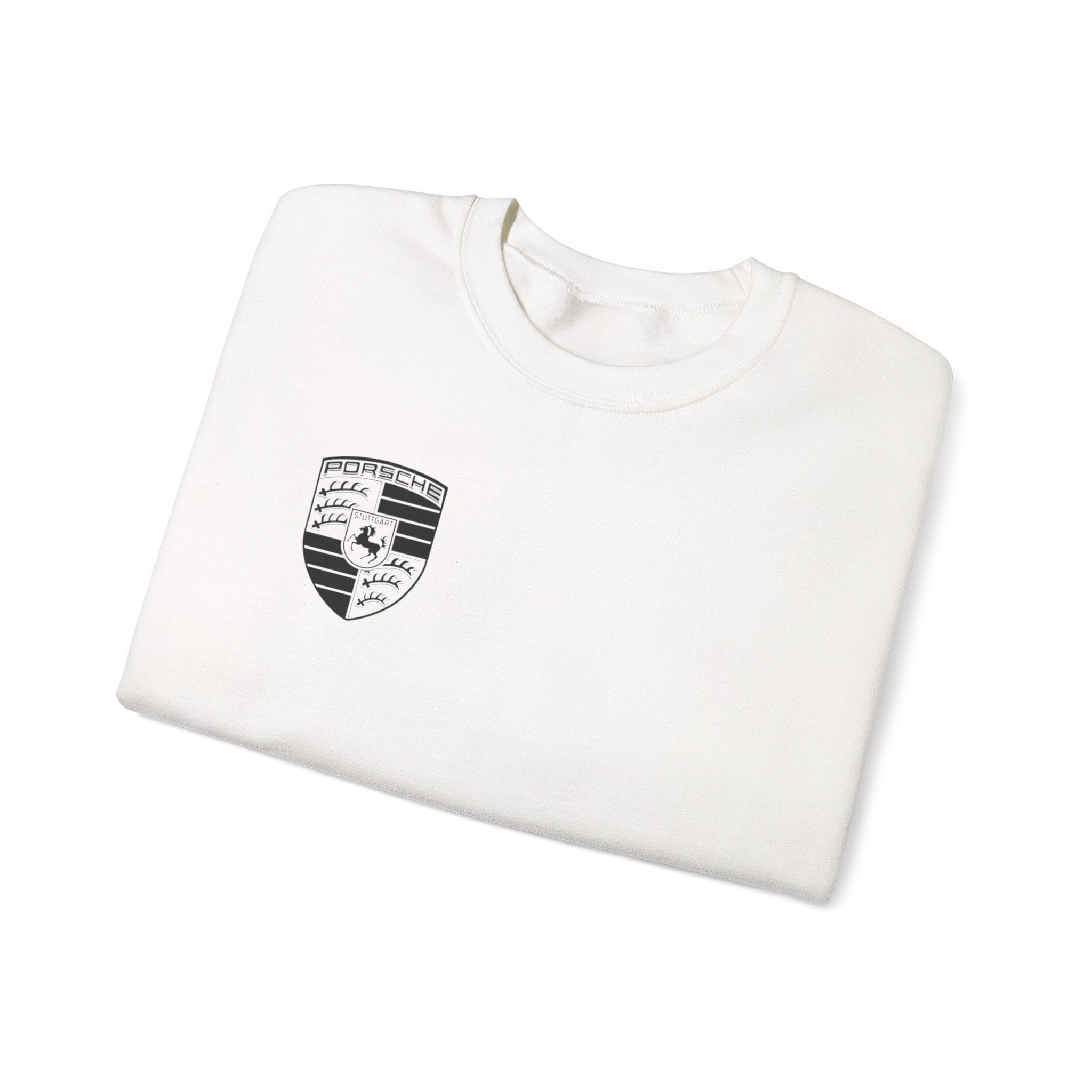 Porsche Graphic Crewneck Sweatshirt — Rear 911 GT3 Design