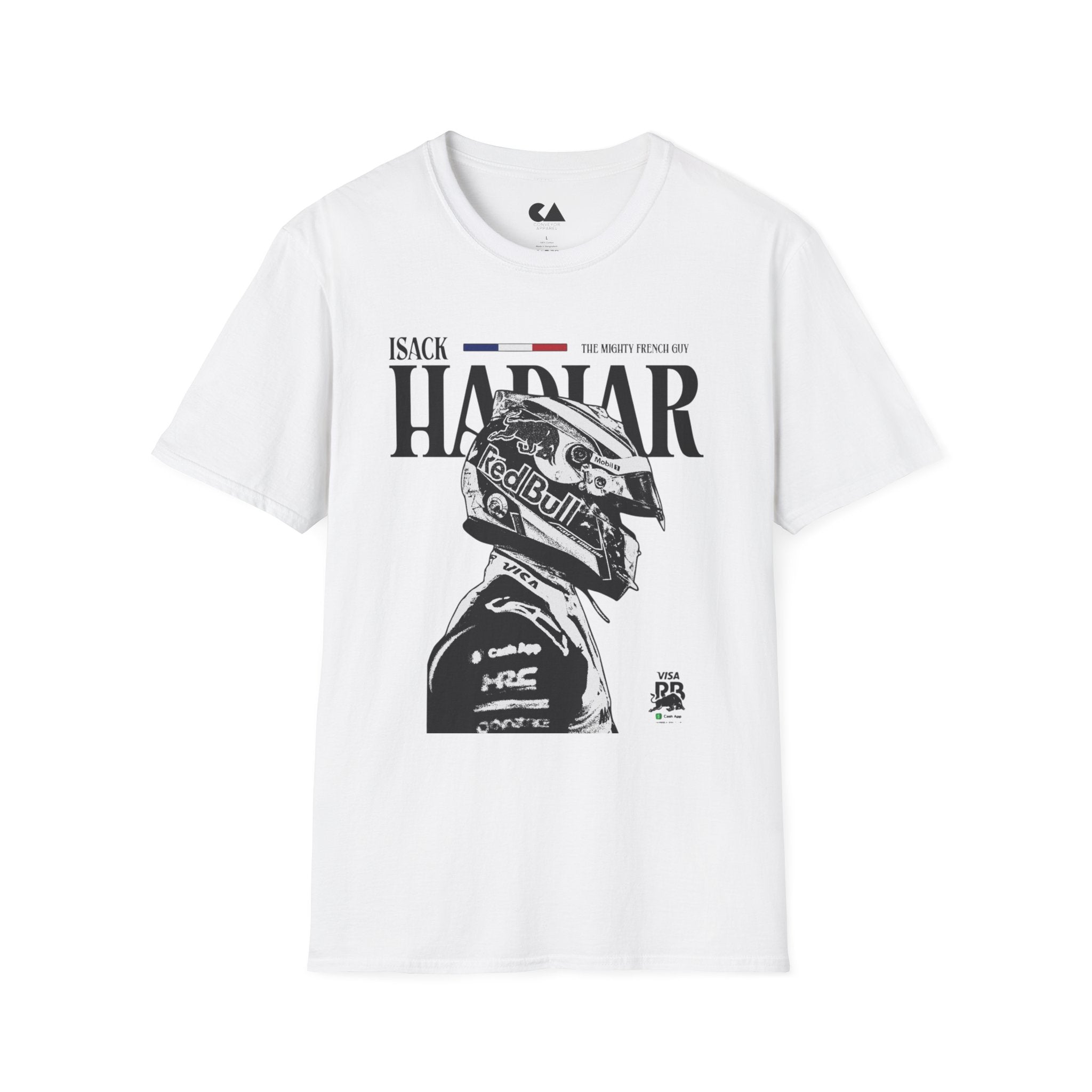 Isack Hadjar inspired T shirt | formula 1 | Red Bull Racing