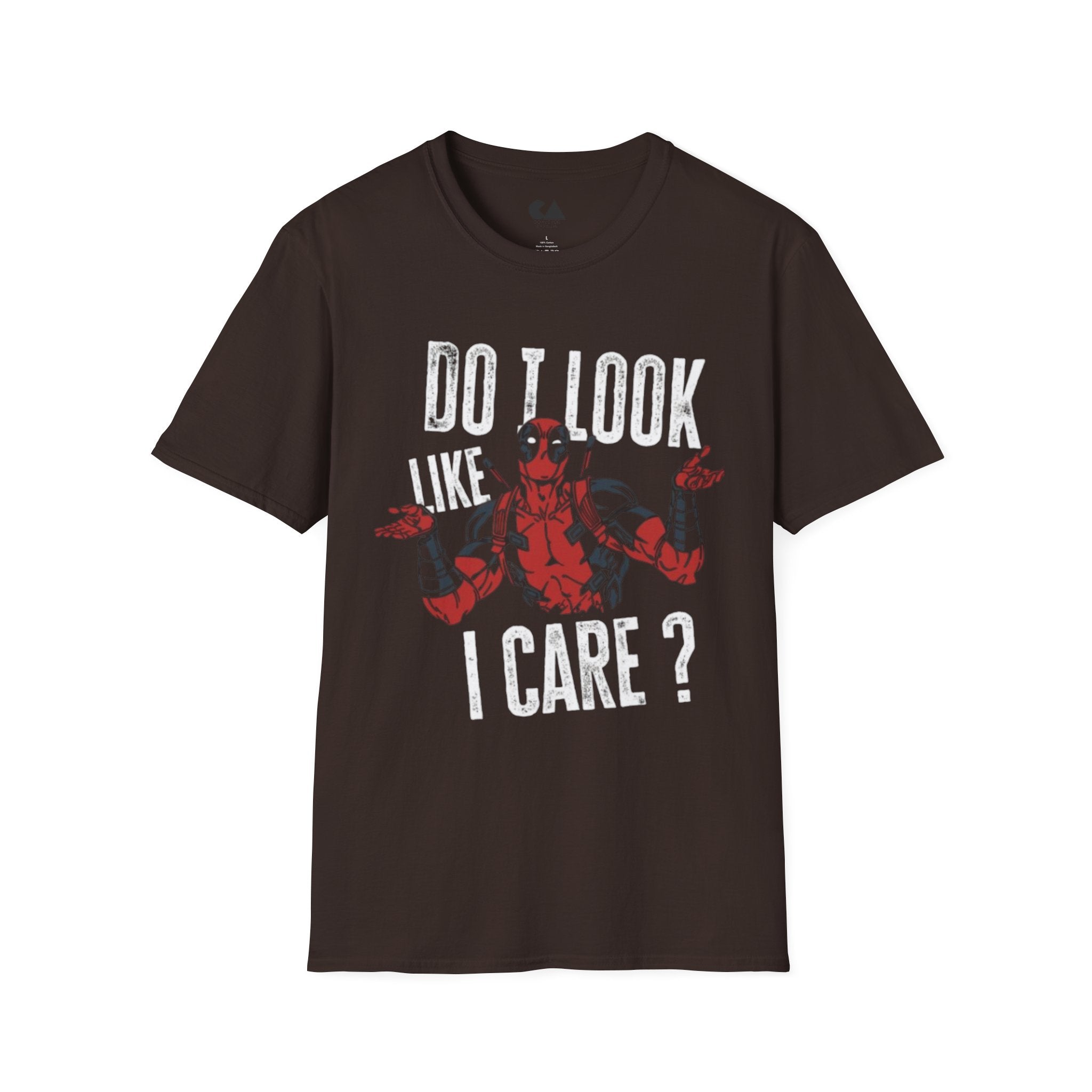 Do I Look Like I Care? Deadpool Graphic T-Shirt