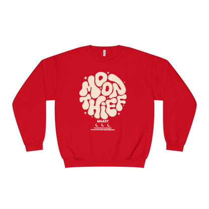 Cosmic Vibes Crewneck Sweatshirt - Moon Thief Design