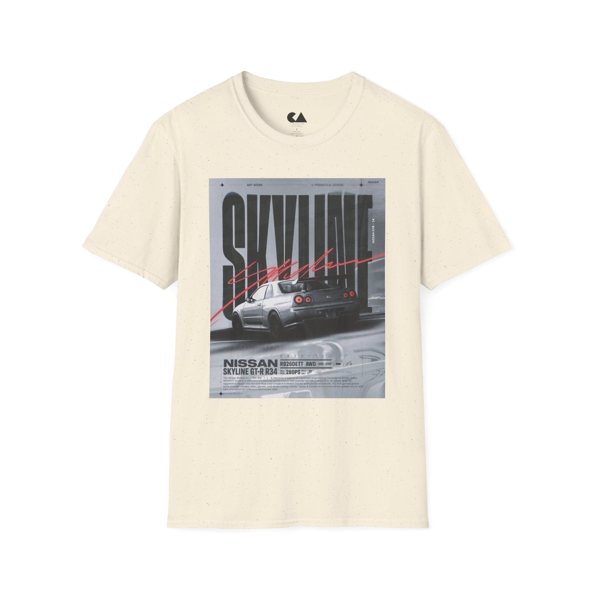 Silvlne Drift Car Graphic T-Shirt — Retro Racing Streetwear