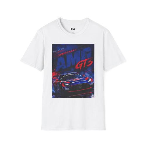 AMG GTS Racing Tee — Built to Win Sports Car Graphic T-Shirt | Nurburgering