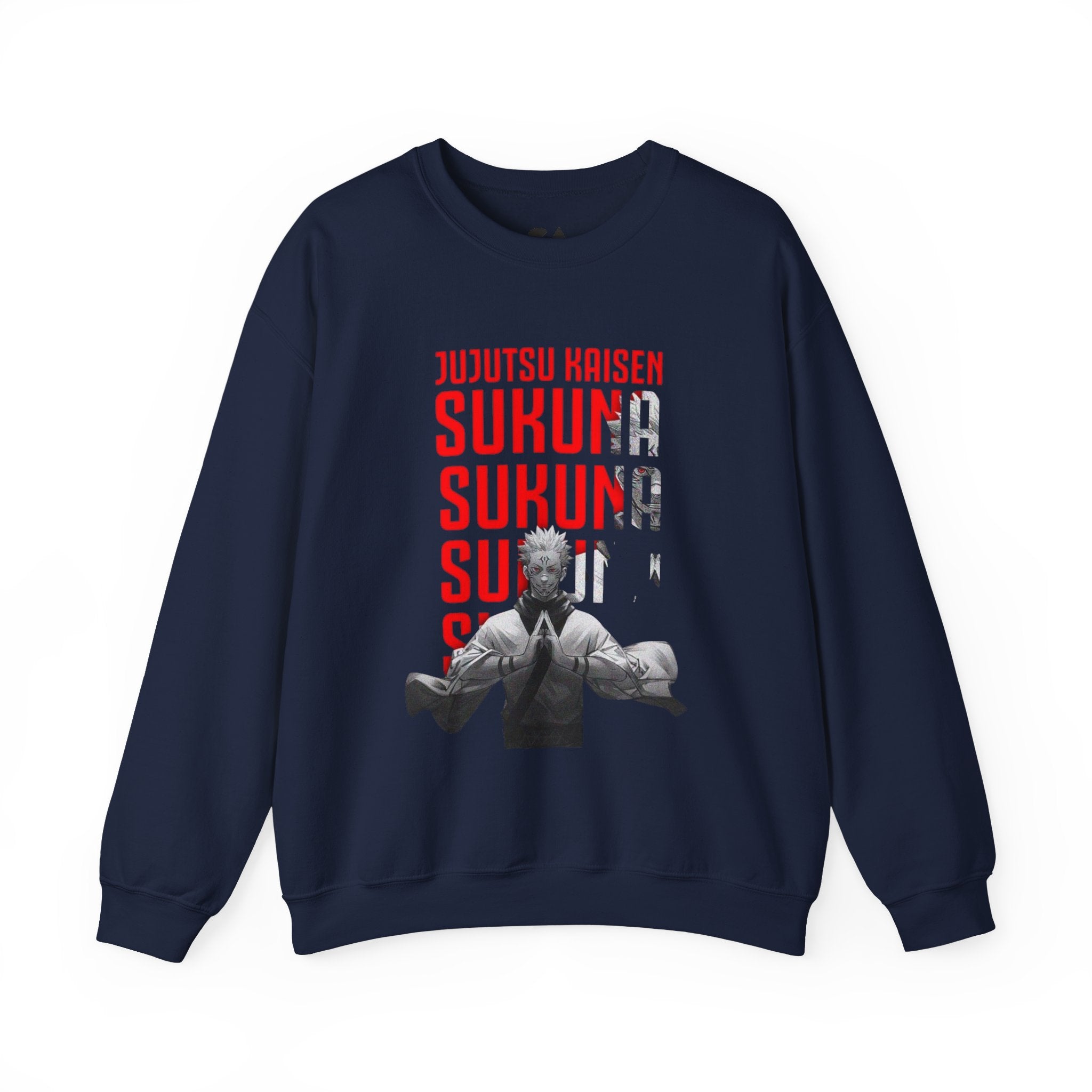 Jujutsu Kaisen Sukuna Graphic Crewneck Sweatshirt