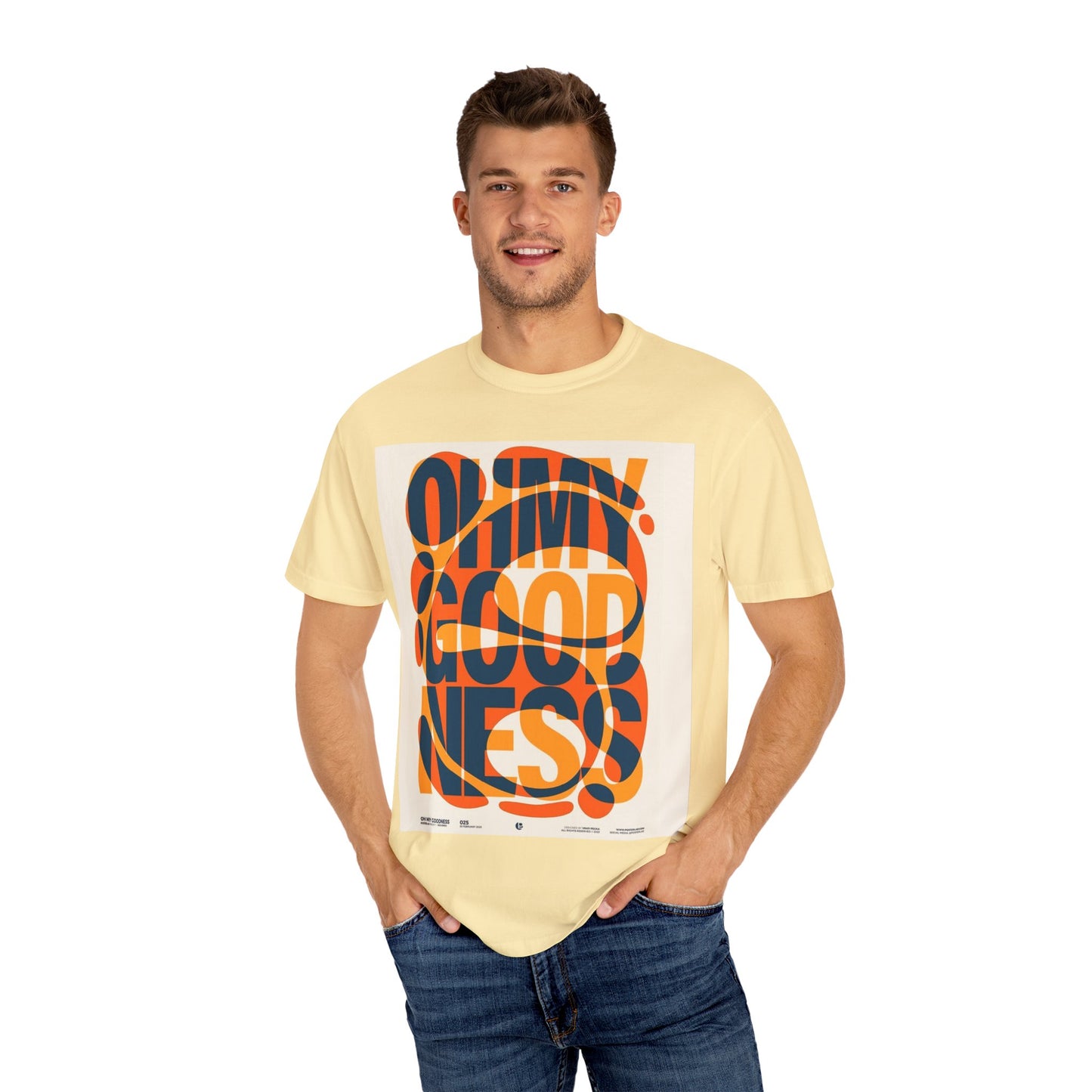 Vibrant Graphic T-Shirt: Oh My Goodness Statement Tee, Unisex Casual Wear, Perfect for Gifts, Summer Outfits, Trendy Graphic Tee