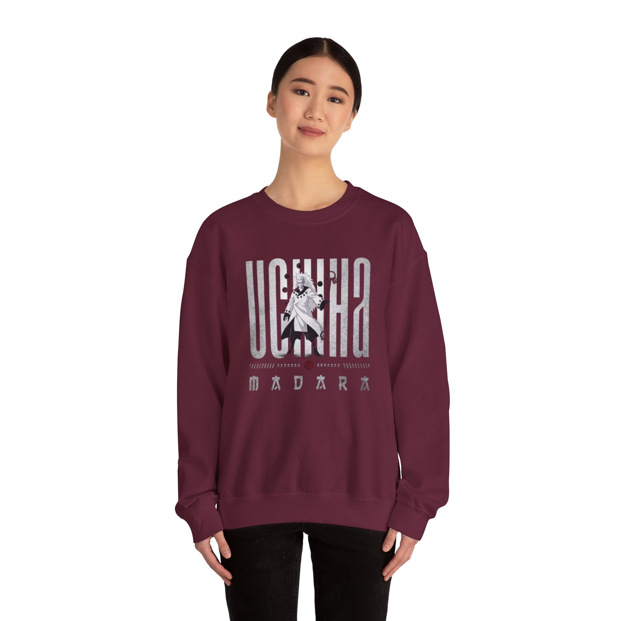 Madara Uchiha Crewneck Sweatshirt - Anime Graphic Pullover