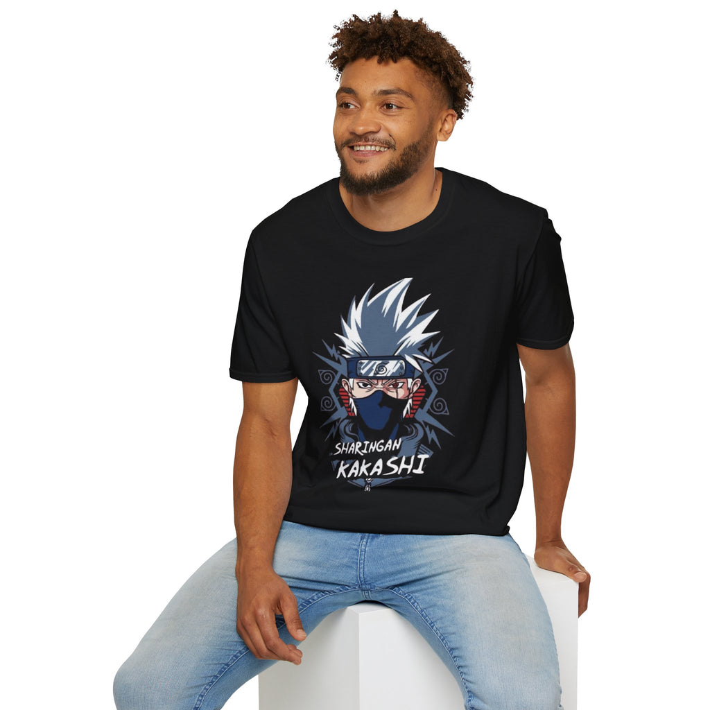 Sharingan Kakashi Graphic T-Shirt — Copy Ninja Anime Tee
