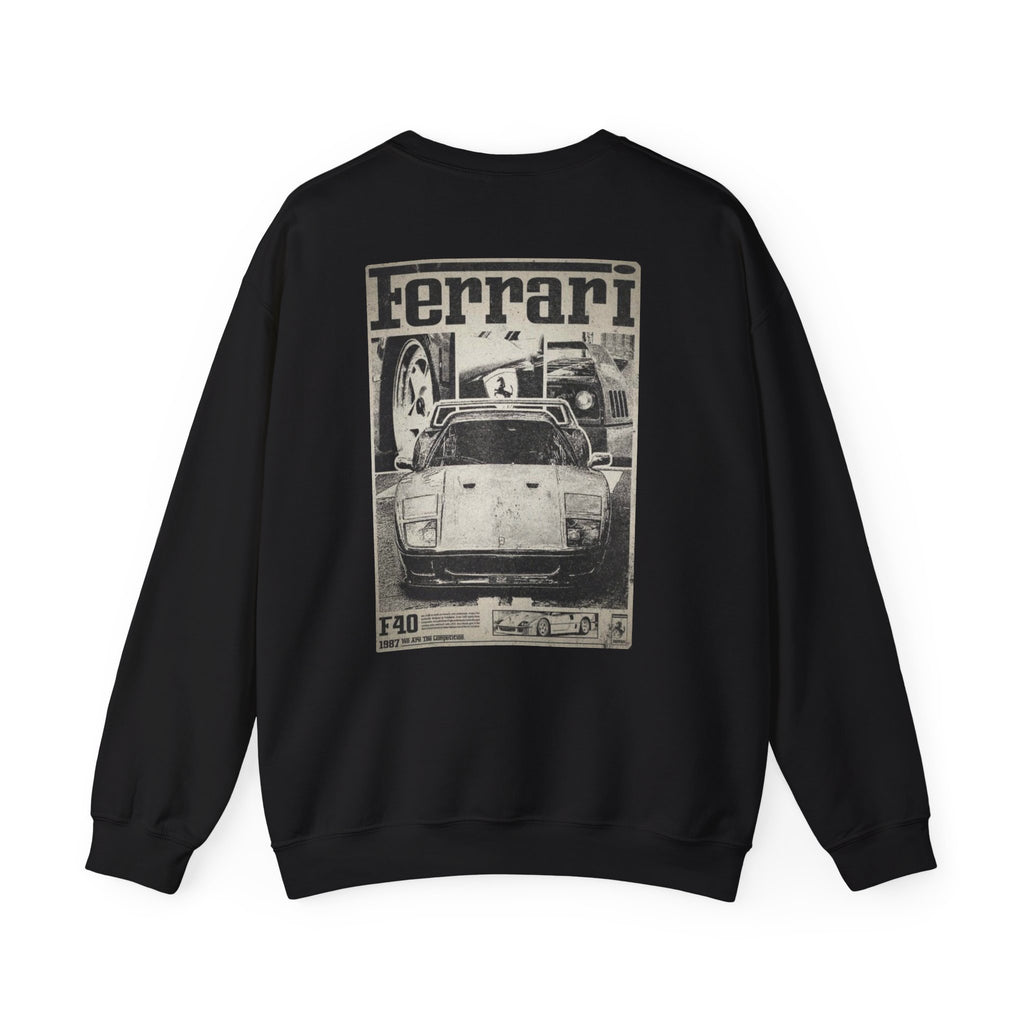 Ferrari Vintage Shield Crewneck Sweatshirt