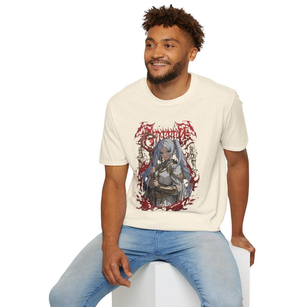 Anime Gothic T-Shirt — Dark Angel Girl Graphic Tee