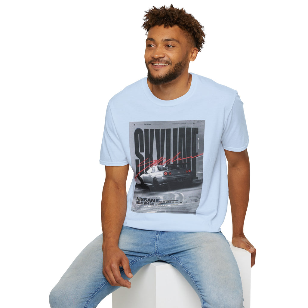 Silvlne Drift Car Graphic T-Shirt — Retro Racing Streetwear