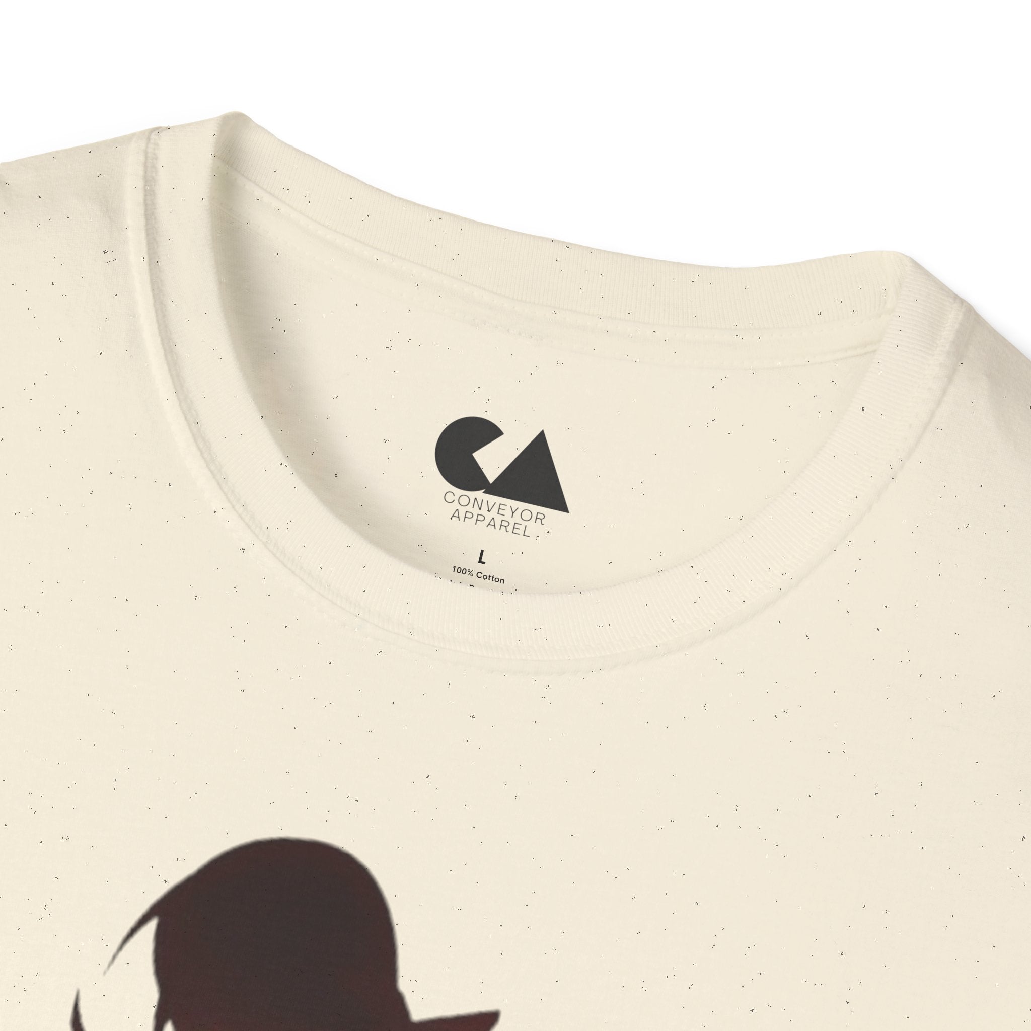 T-Shirt — Samurai Silhouette at Red Moon (Bats & Japanese Script)