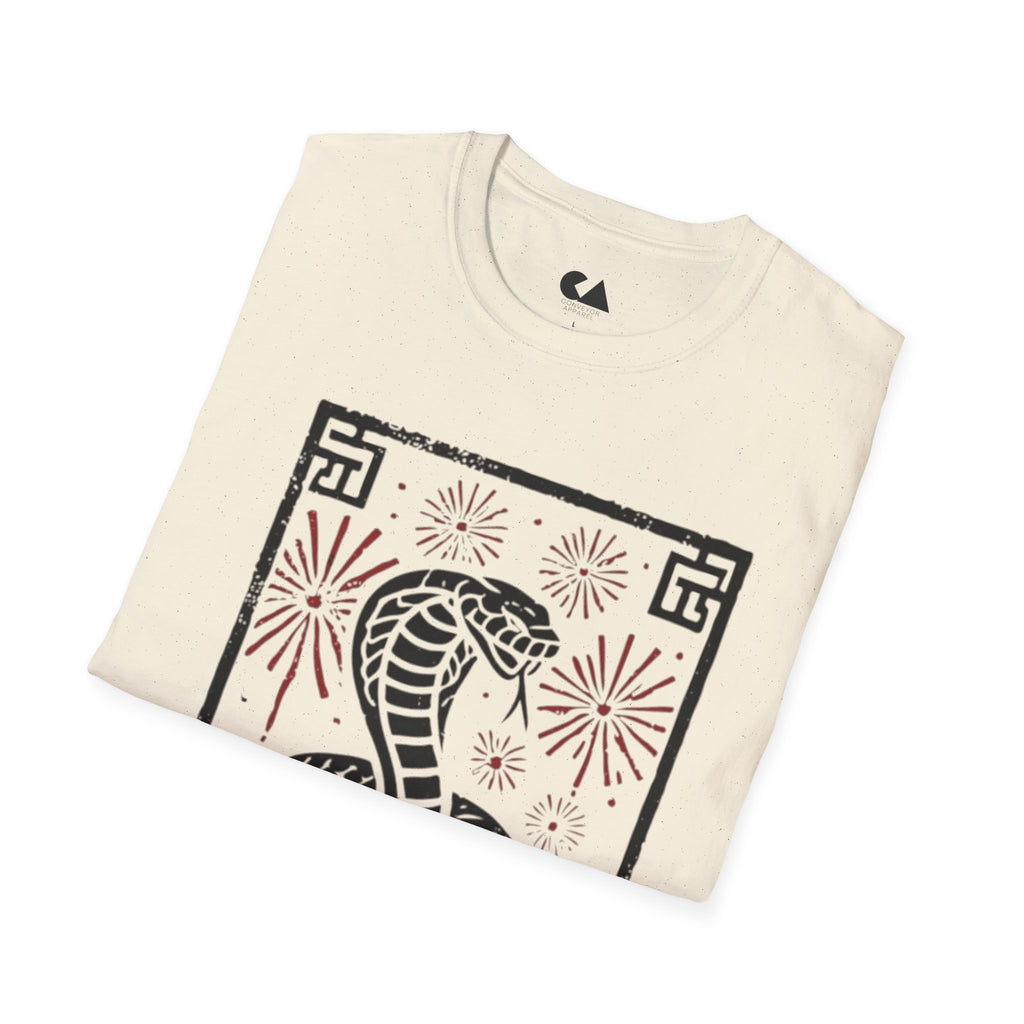 2025 Cobra Zodiac T-Shirt — Year of the Snake New Year Tee