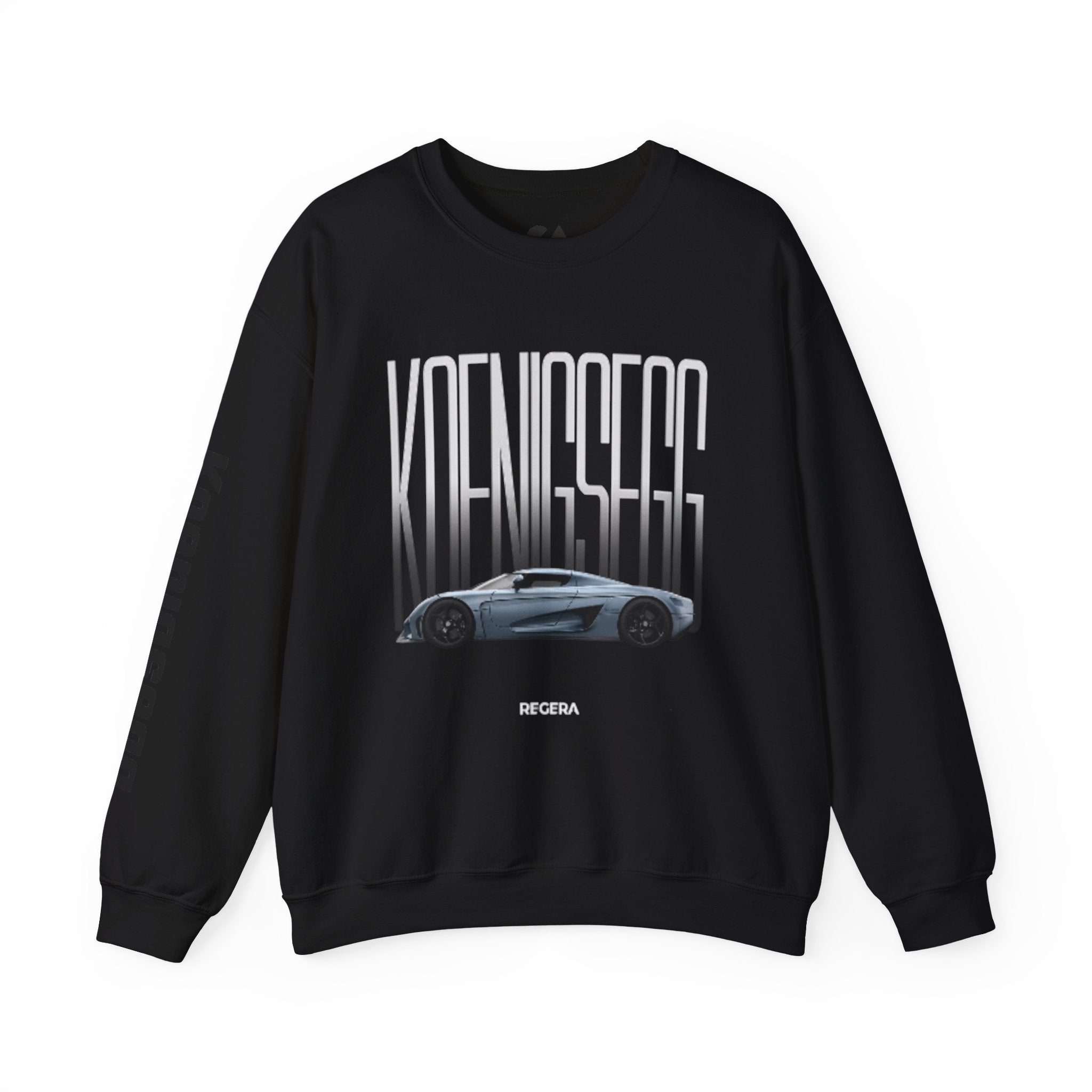 Koenigsegg Regera Crewneck Sweatshirt — Hypercar Graphic Pullover